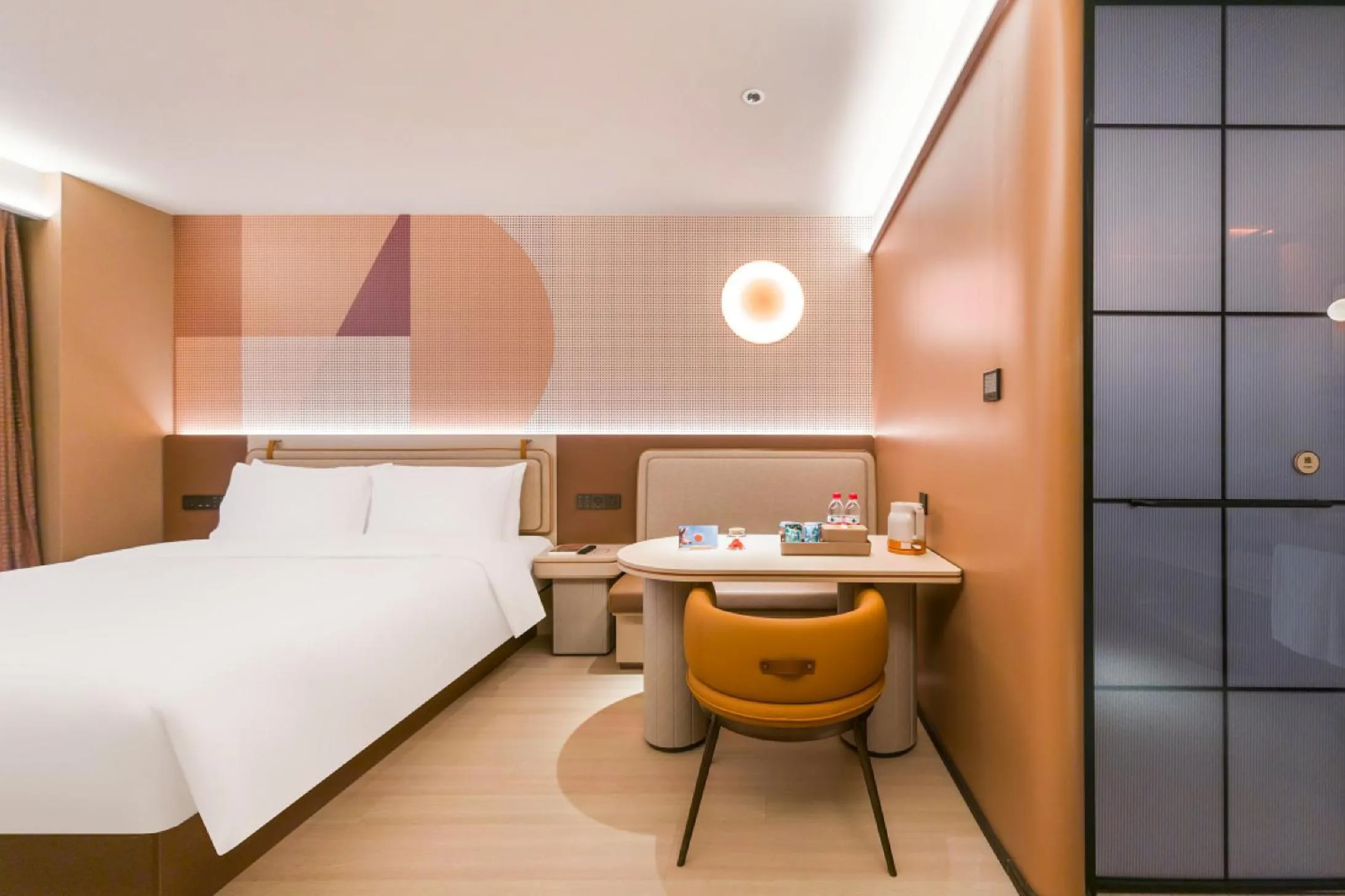 Bed in Orange Hotel Shanghai International Tourism Resort Chongxi Road