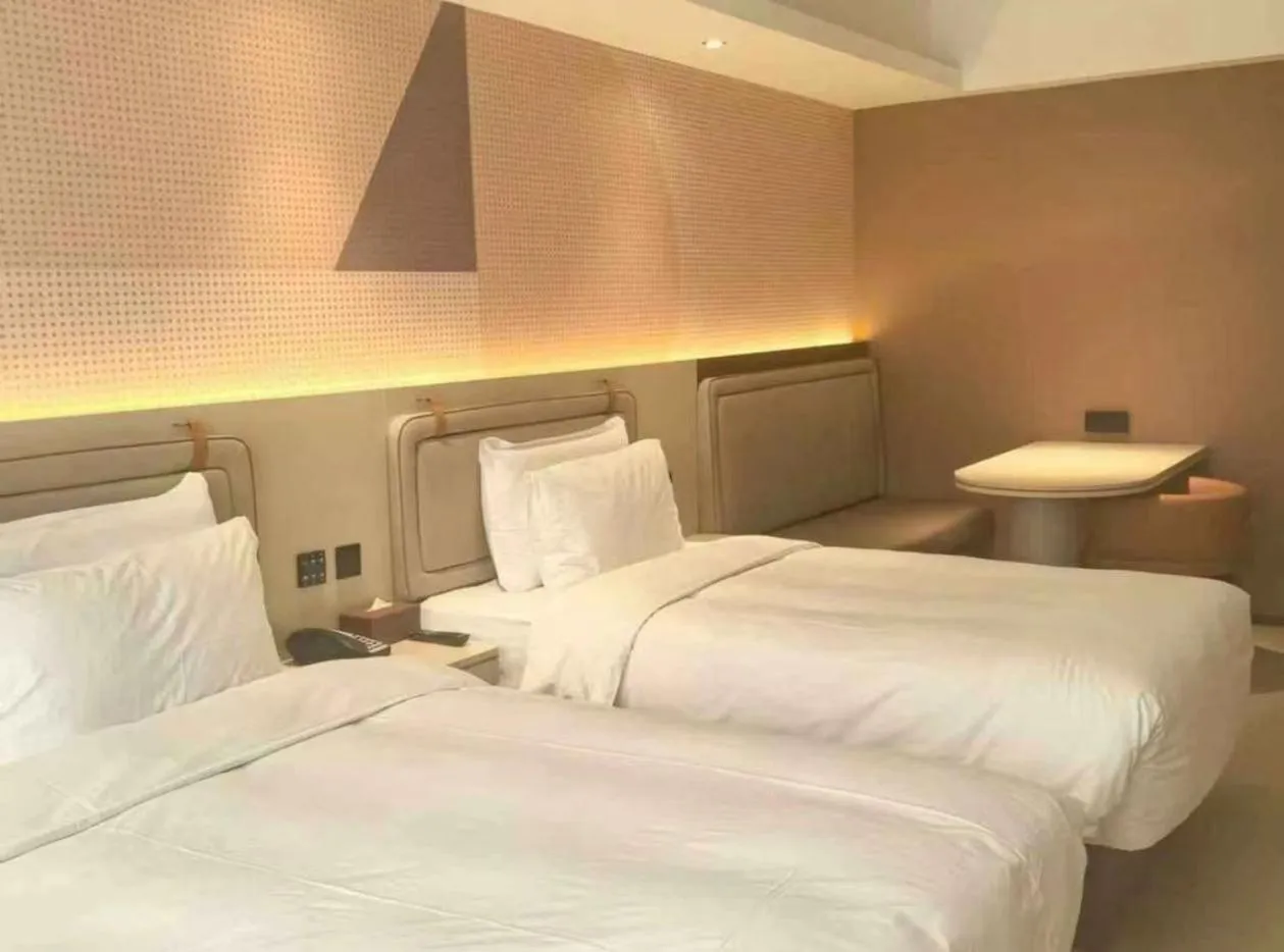 Bed in Orange Hotel Shanghai Xujiahui Damuqiao Road