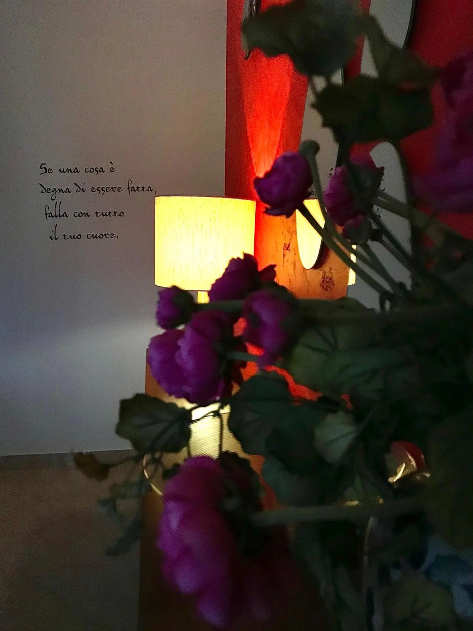 Decorative detail in B&B Le Camerette di Edda