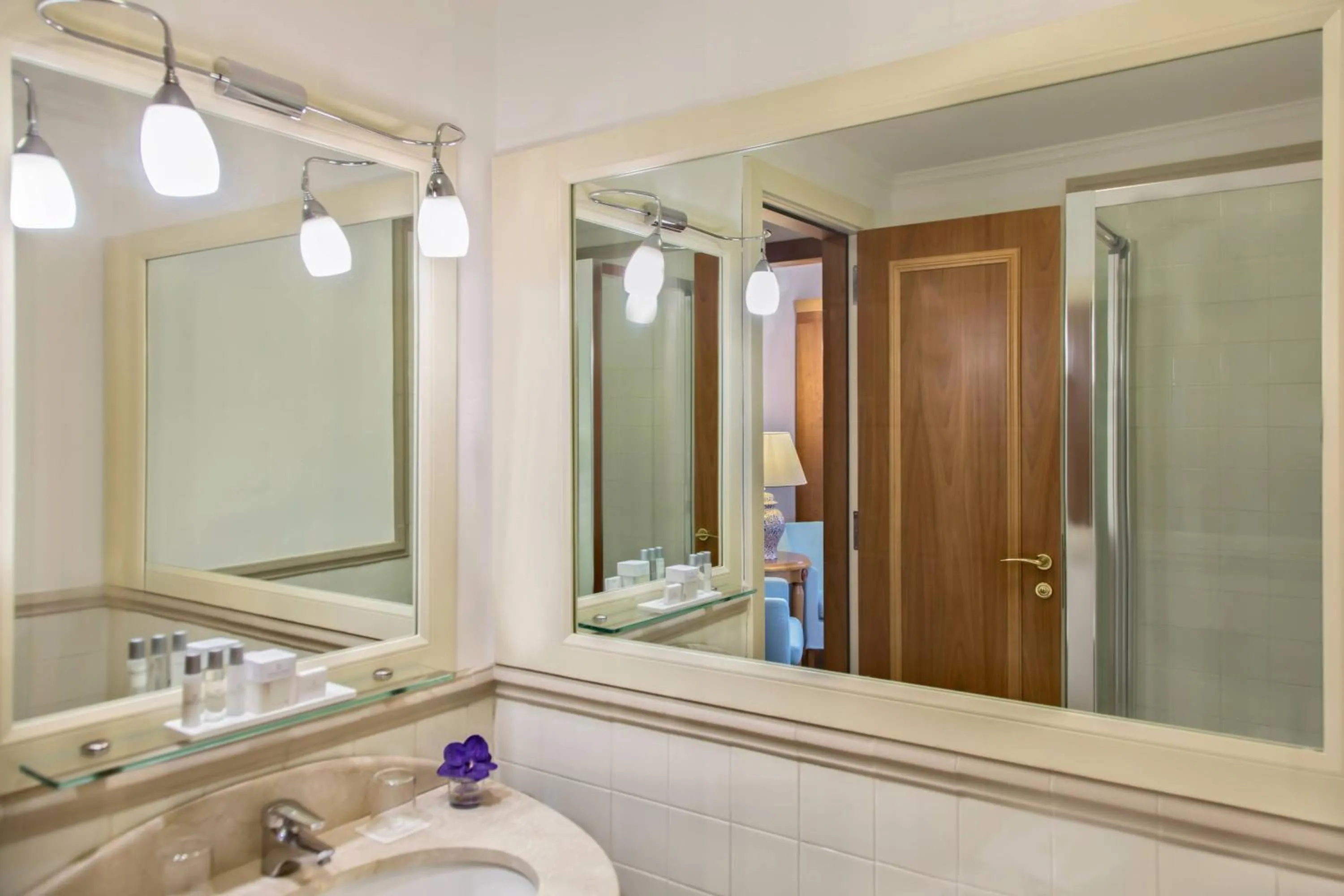 Bathroom in Renaissance Naples Hotel Mediterraneo