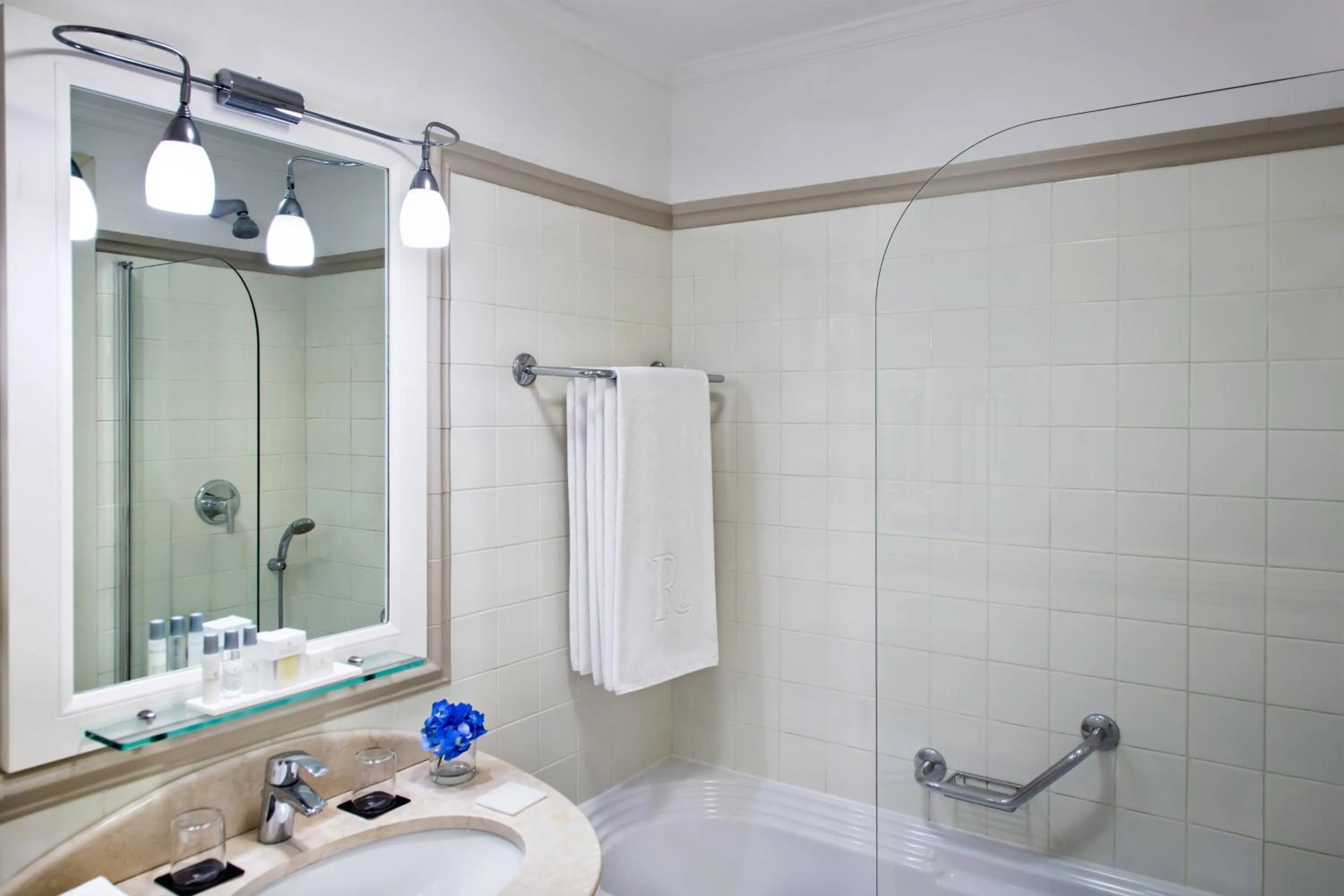 Bathroom in Renaissance Naples Hotel Mediterraneo