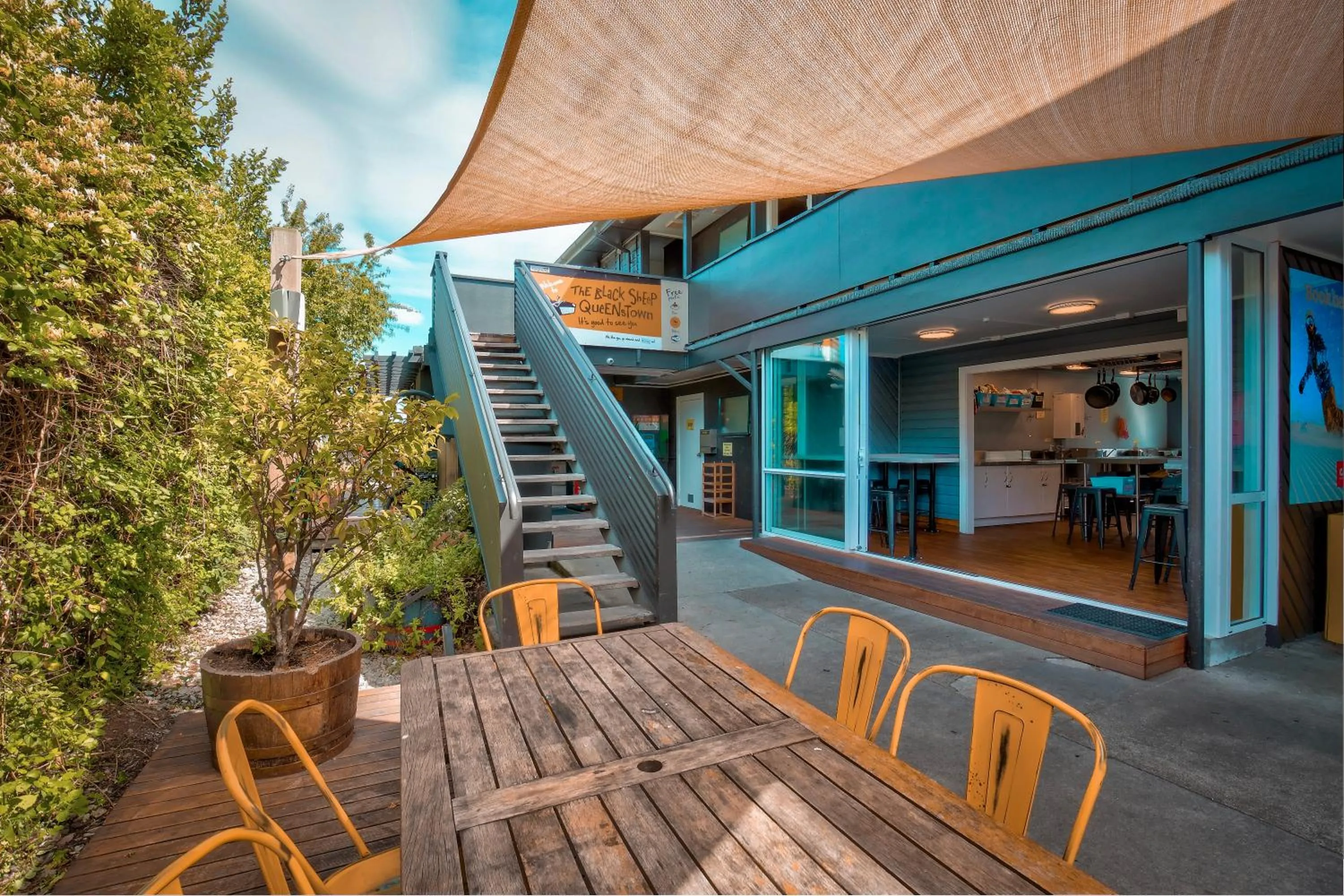 Day in The Black Sheep Backpackers