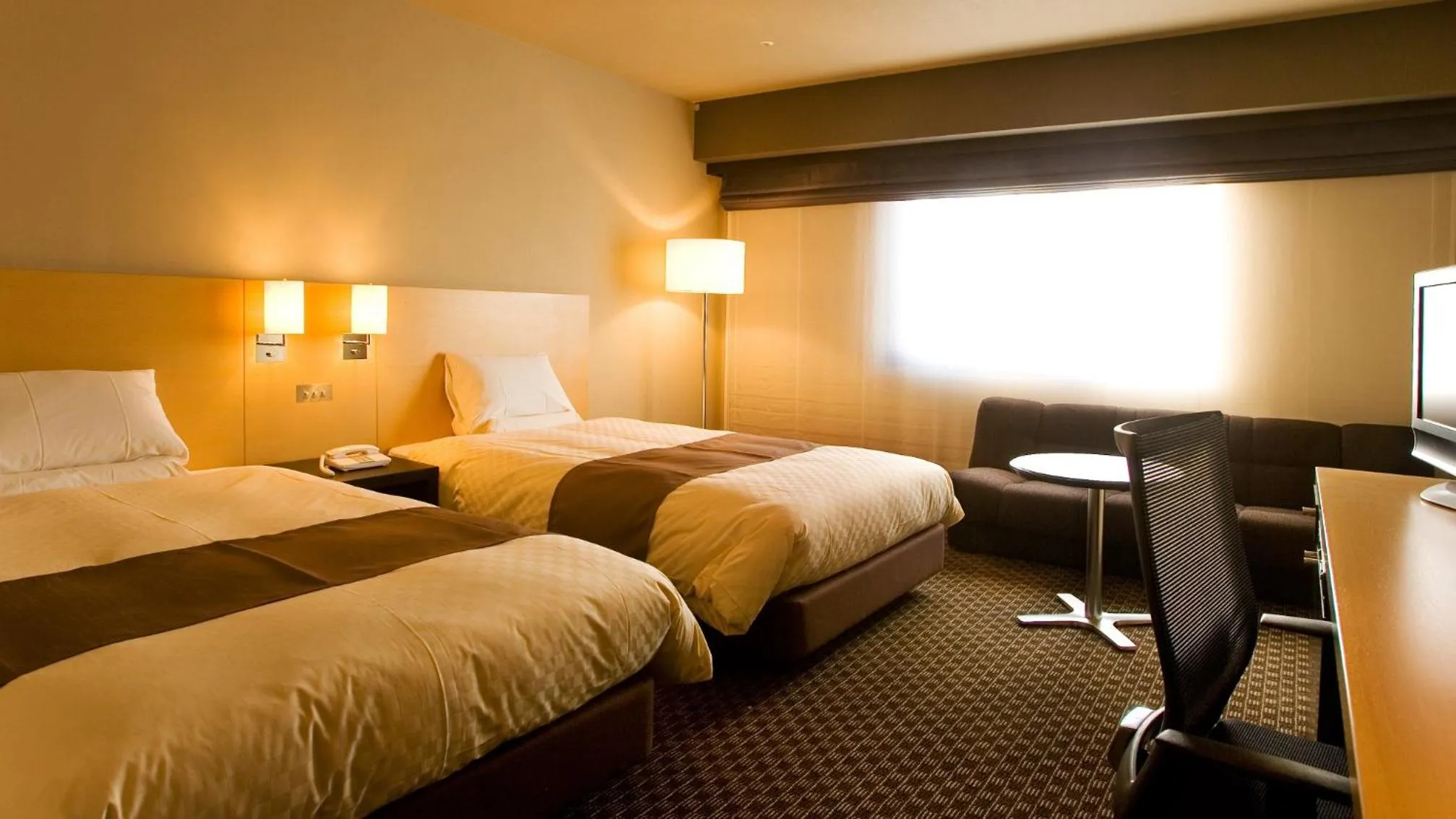 Bed in Hotel Metropolitan Morioka