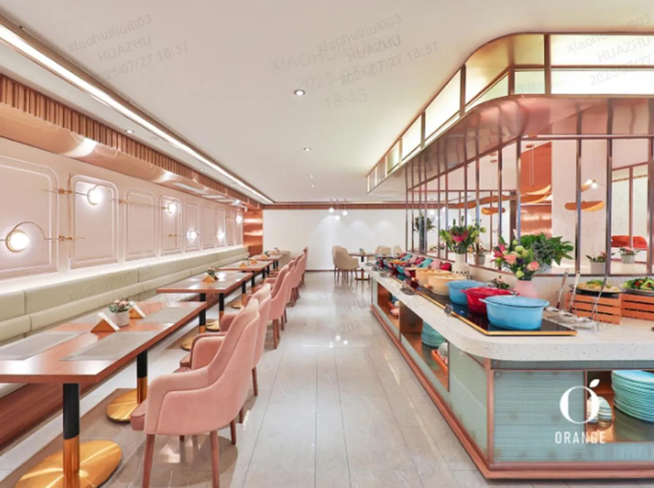 Restaurant/places to eat in Orange Hotel Beijing Qianmen Street