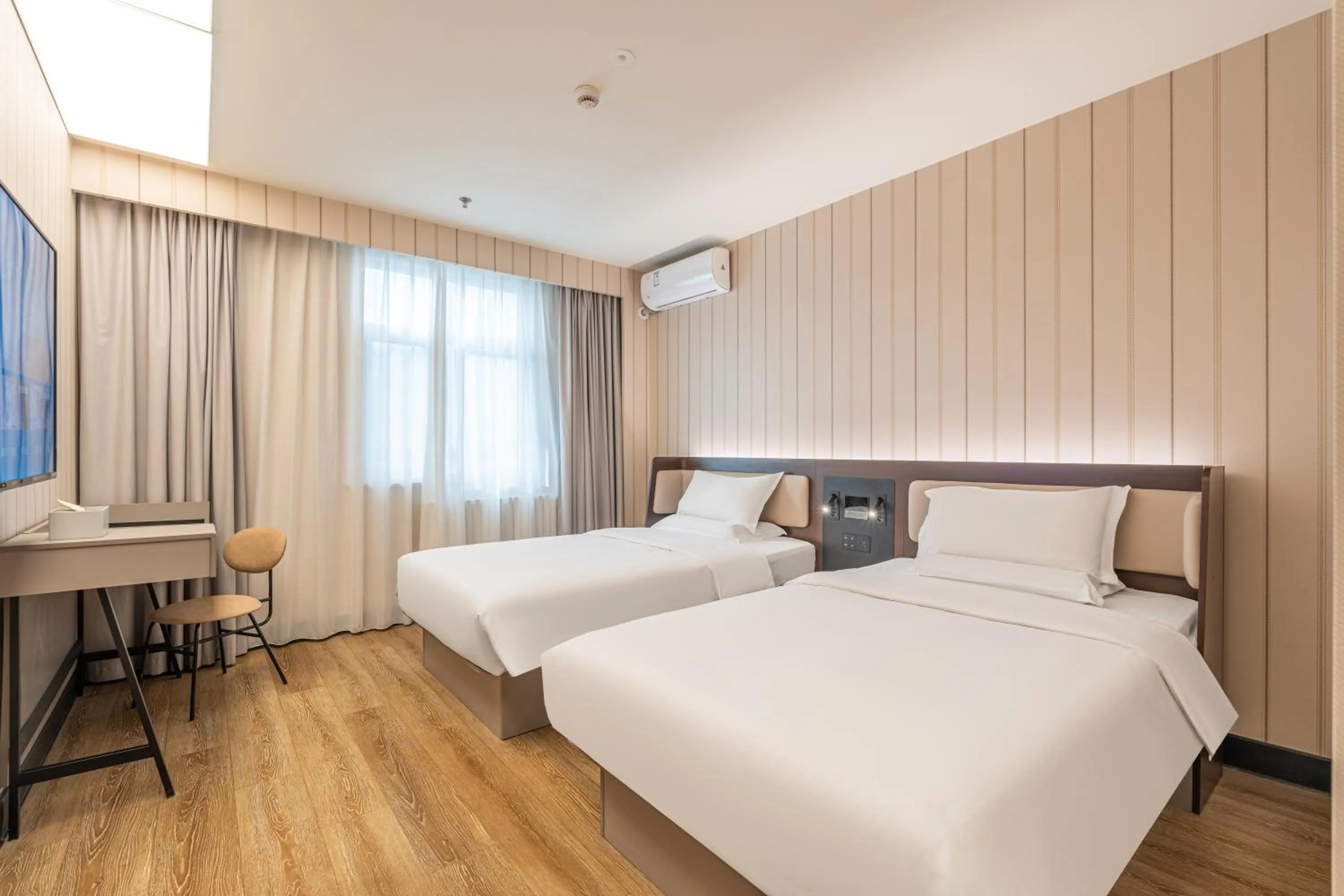 Bed in Hanting Hotel Beijing Changping Zhengfu Street
