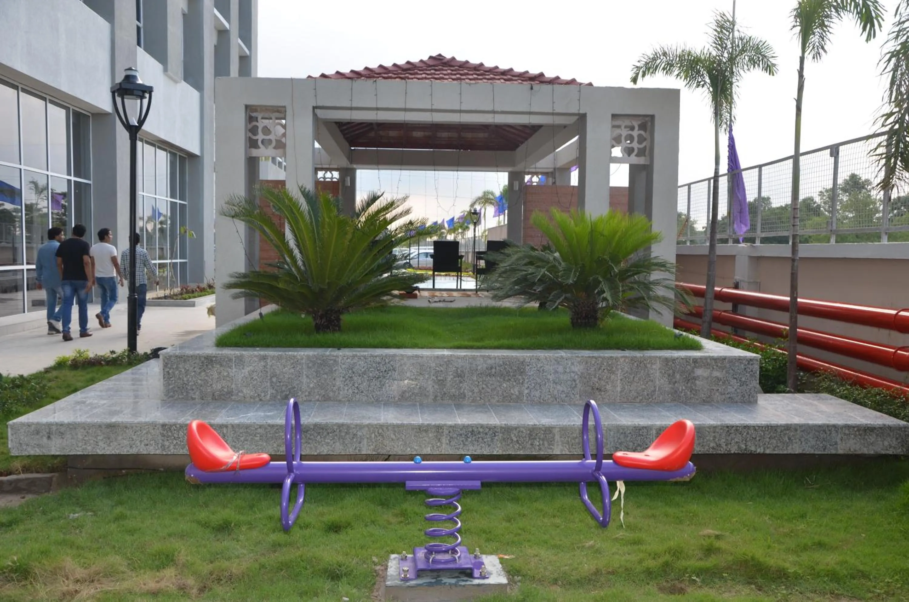 Children play ground in Maha Bodhi Hotel.Resort.Convention Centre