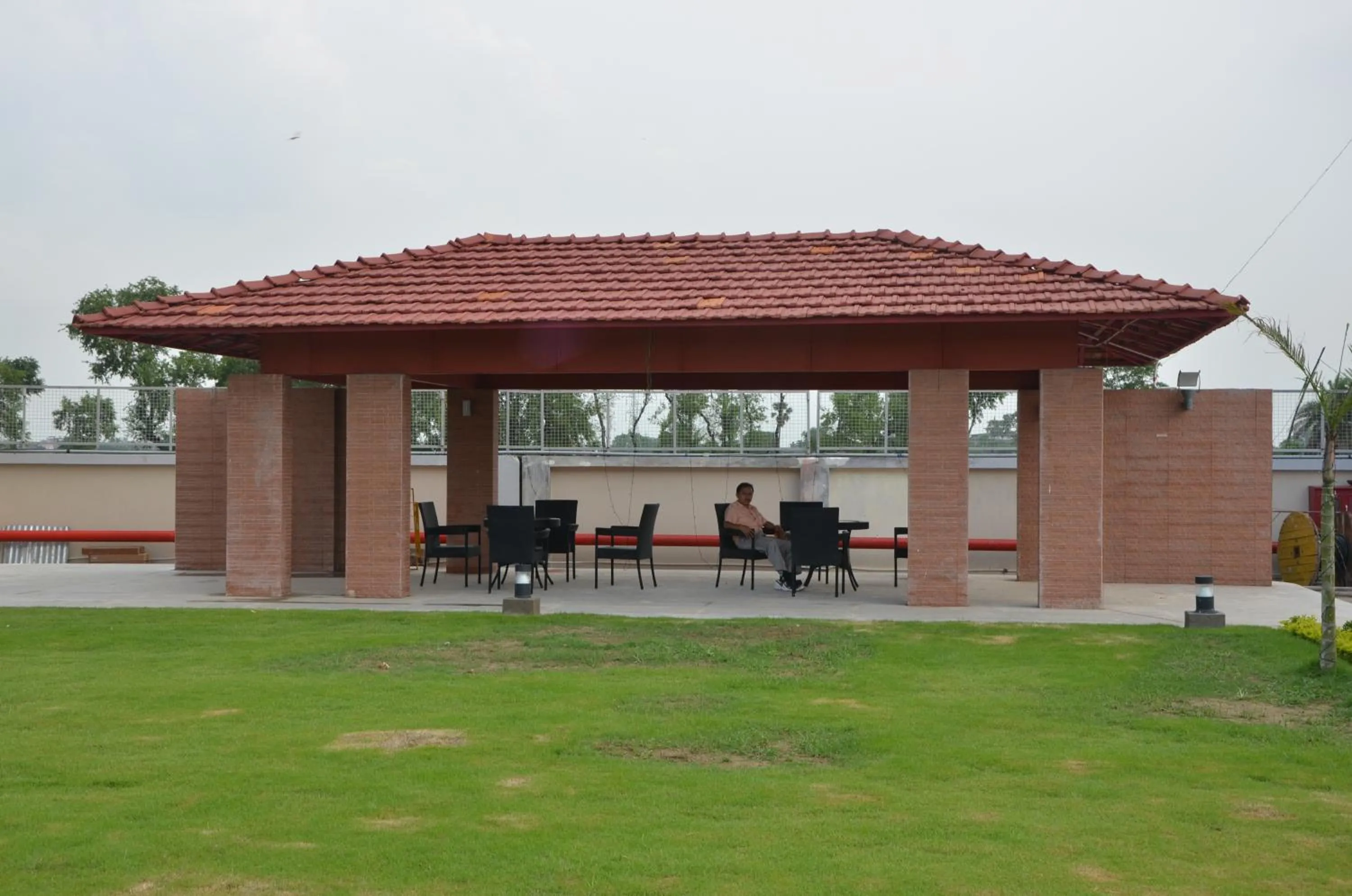 BBQ facilities in Maha Bodhi Hotel.Resort.Convention Centre