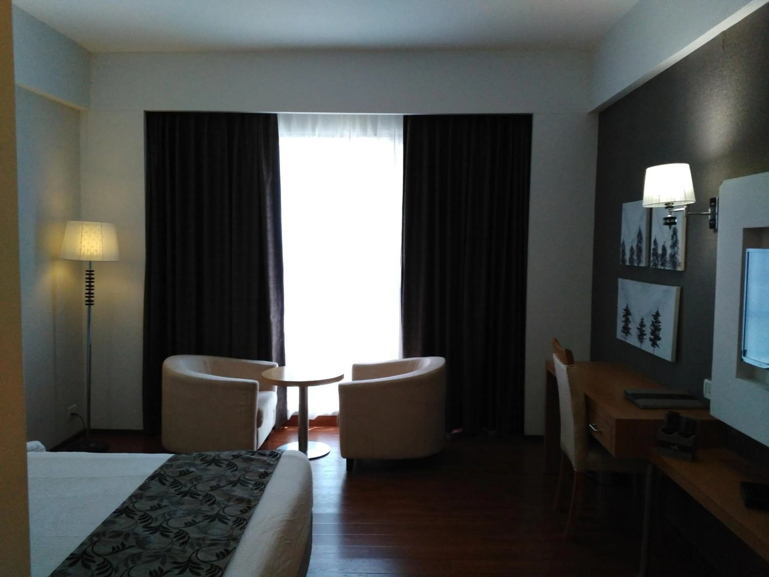 TV and multimedia, Bed in Maha Bodhi Hotel.Resort.Convention Centre