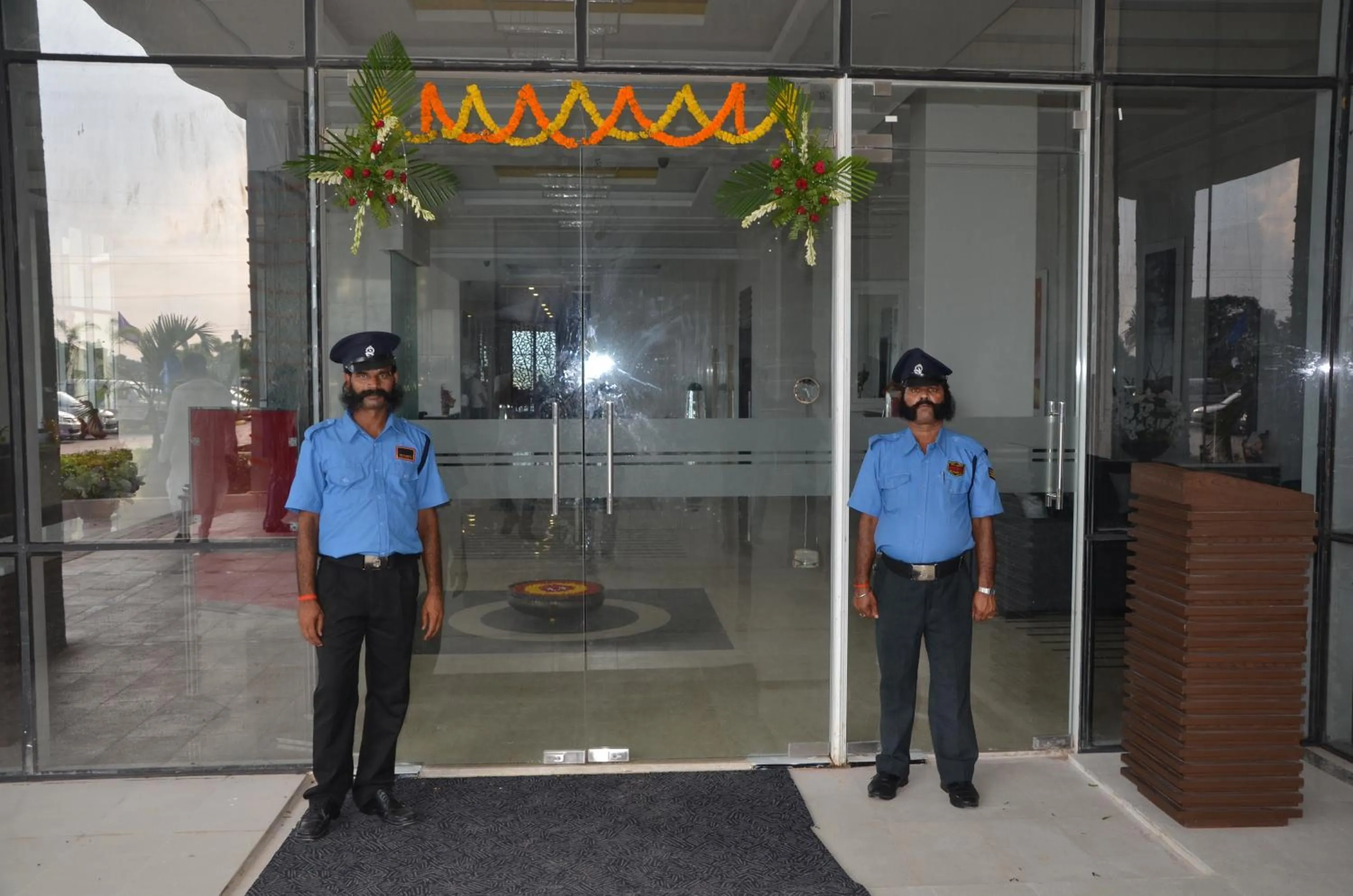 Staff in Maha Bodhi Hotel.Resort.Convention Centre