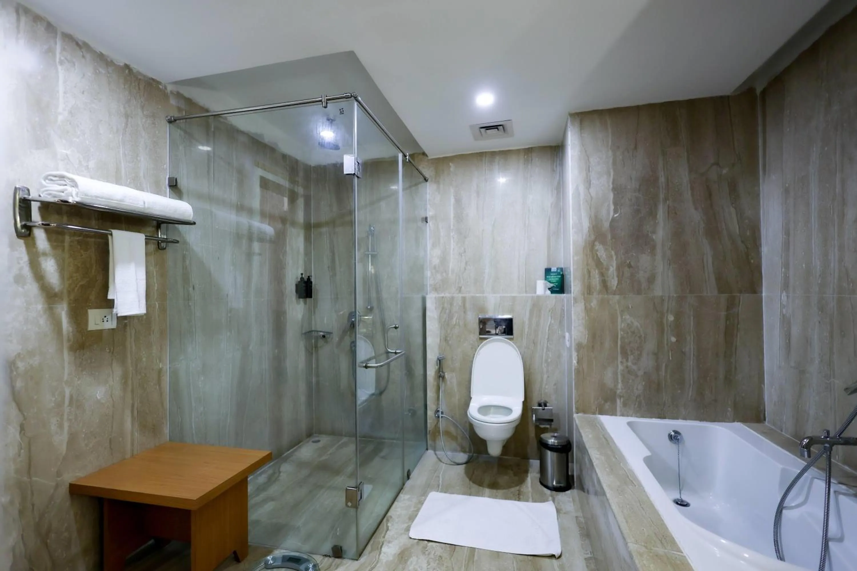Bathroom in Ramada by Wyndham Bodh Gaya Mahabodhi