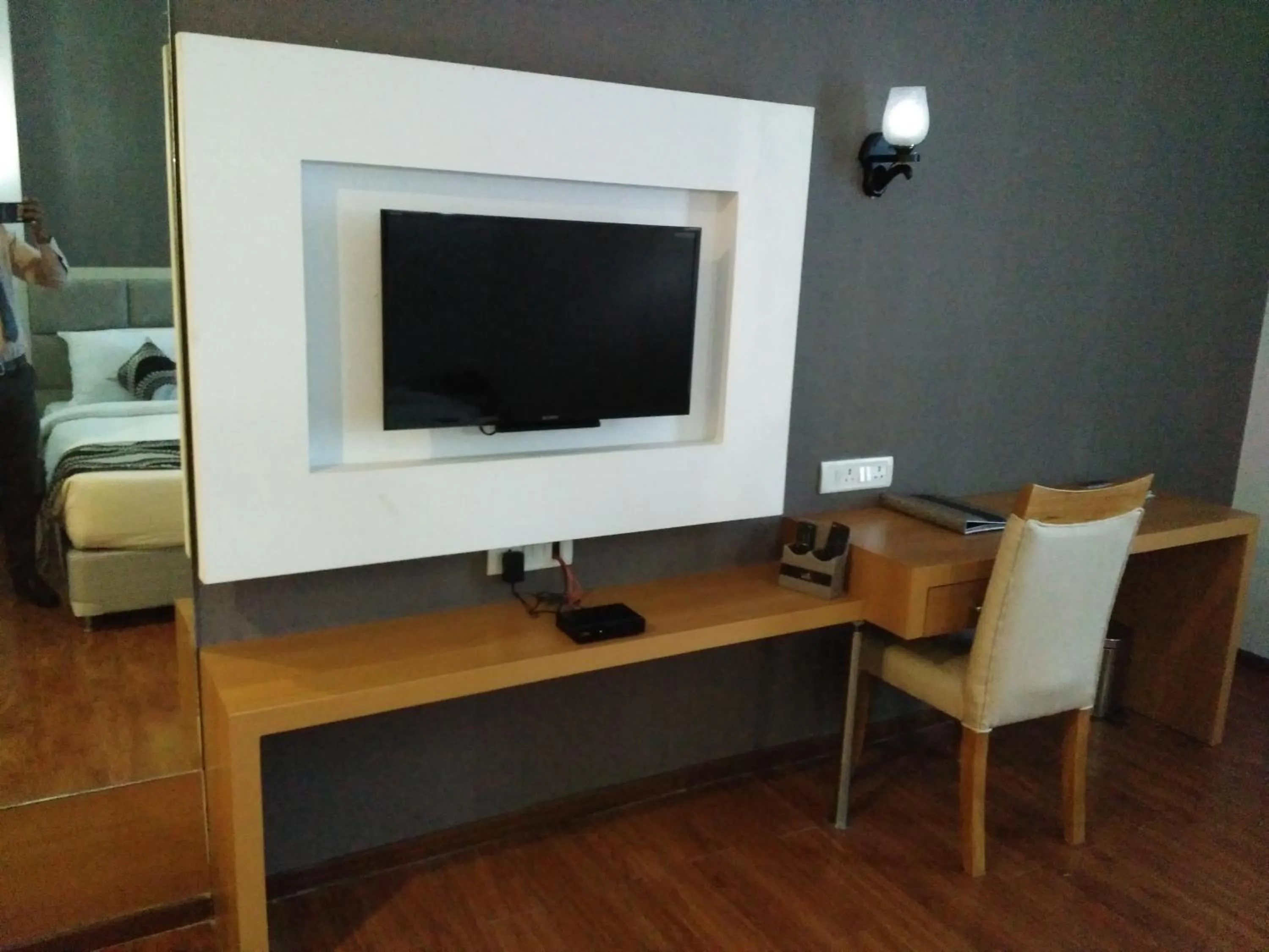 TV and multimedia in Maha Bodhi Hotel.Resort.Convention Centre