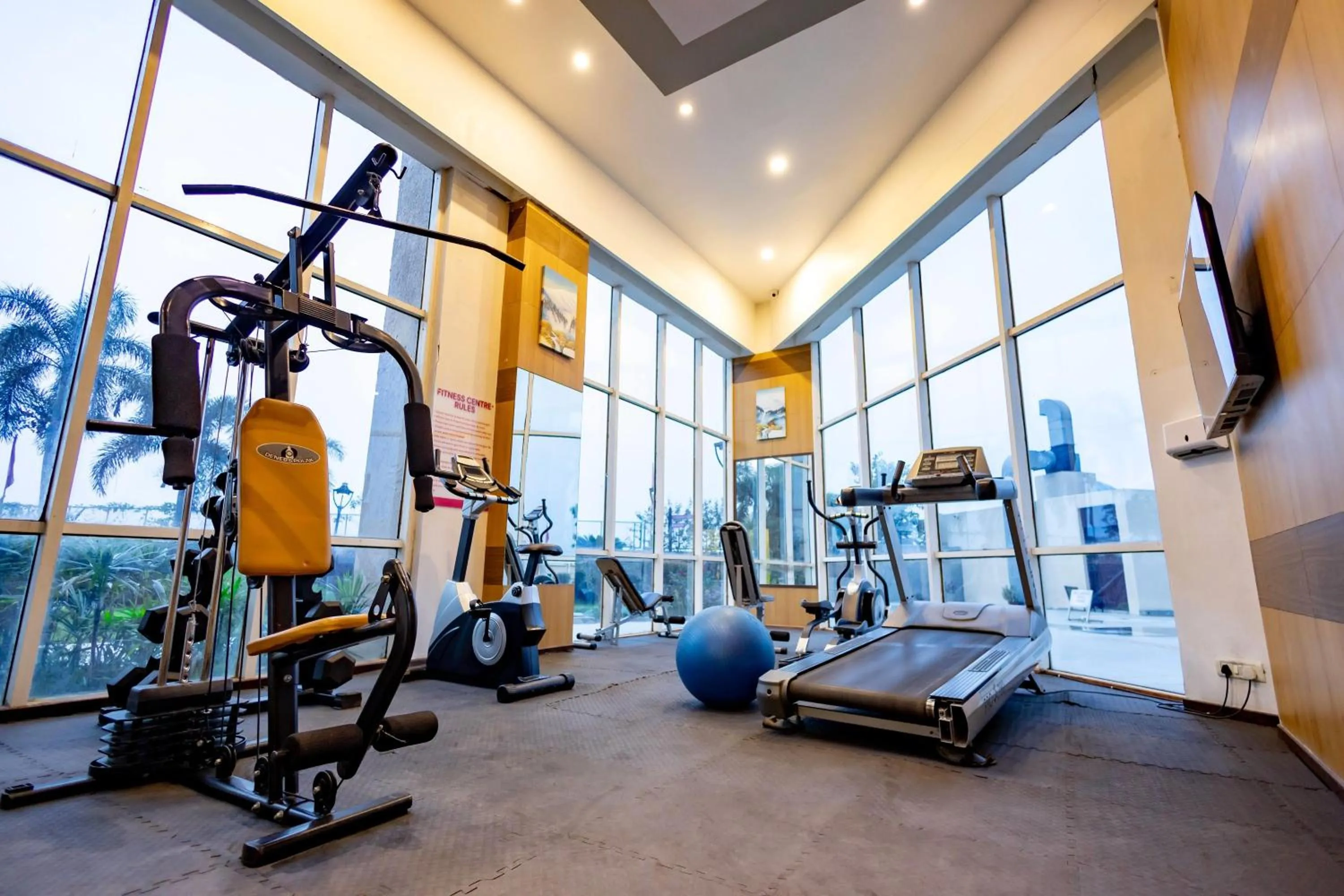 Fitness centre/facilities in Ramada by Wyndham Bodh Gaya Mahabodhi