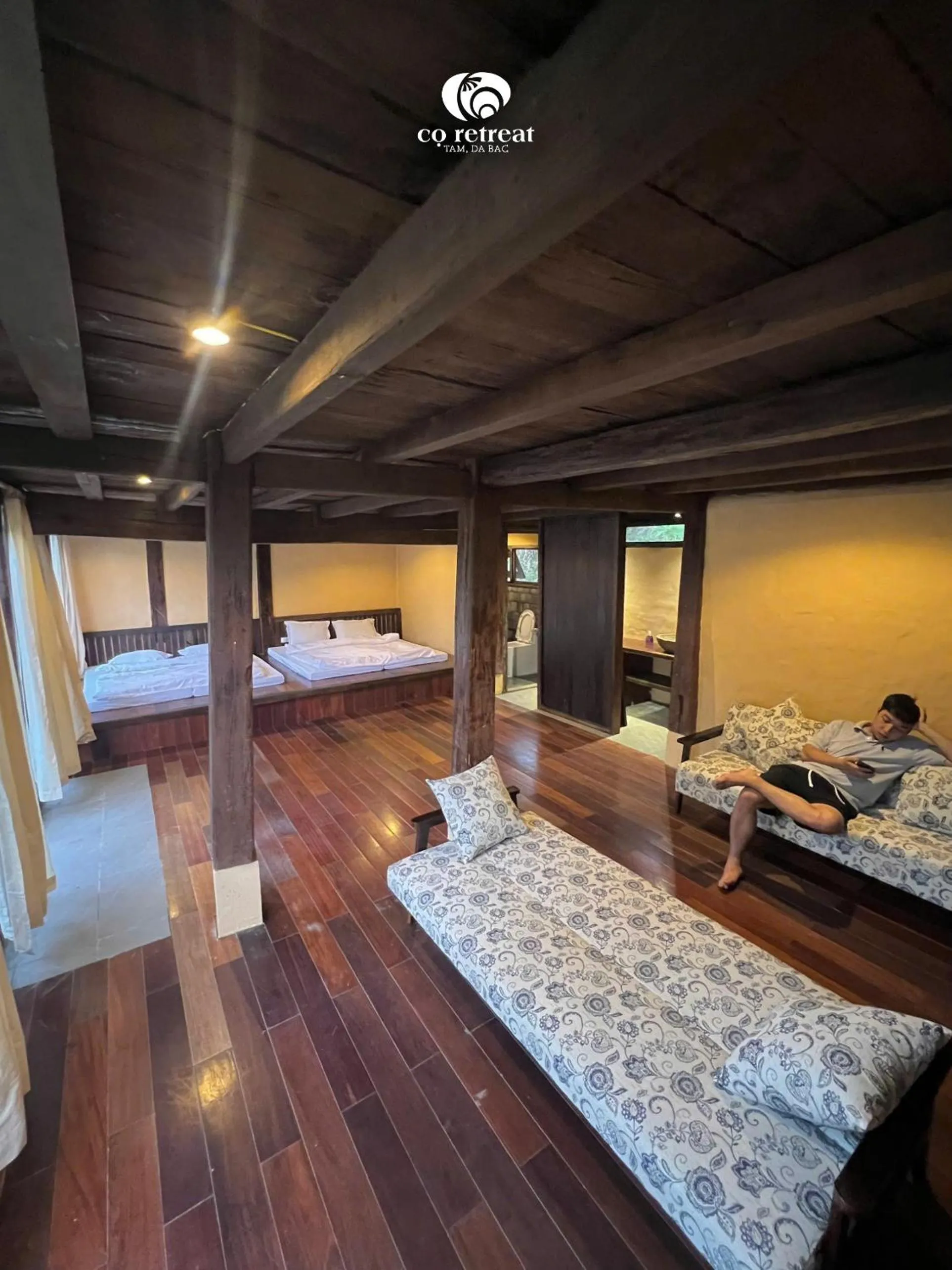 Photo of the whole room, Bed in Cọ Retreat Da Bac