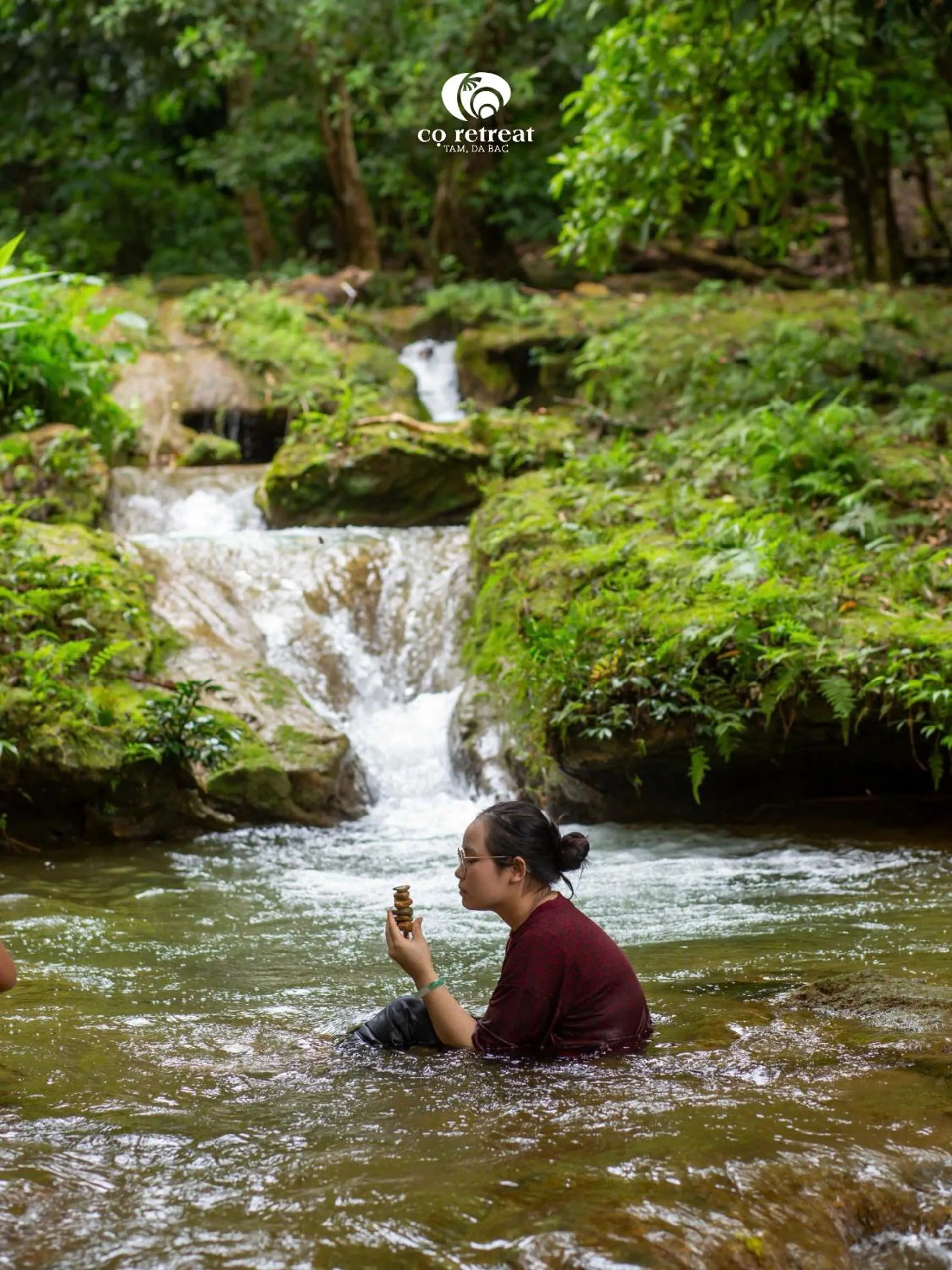 Natural landscape in Cọ Retreat Da Bac