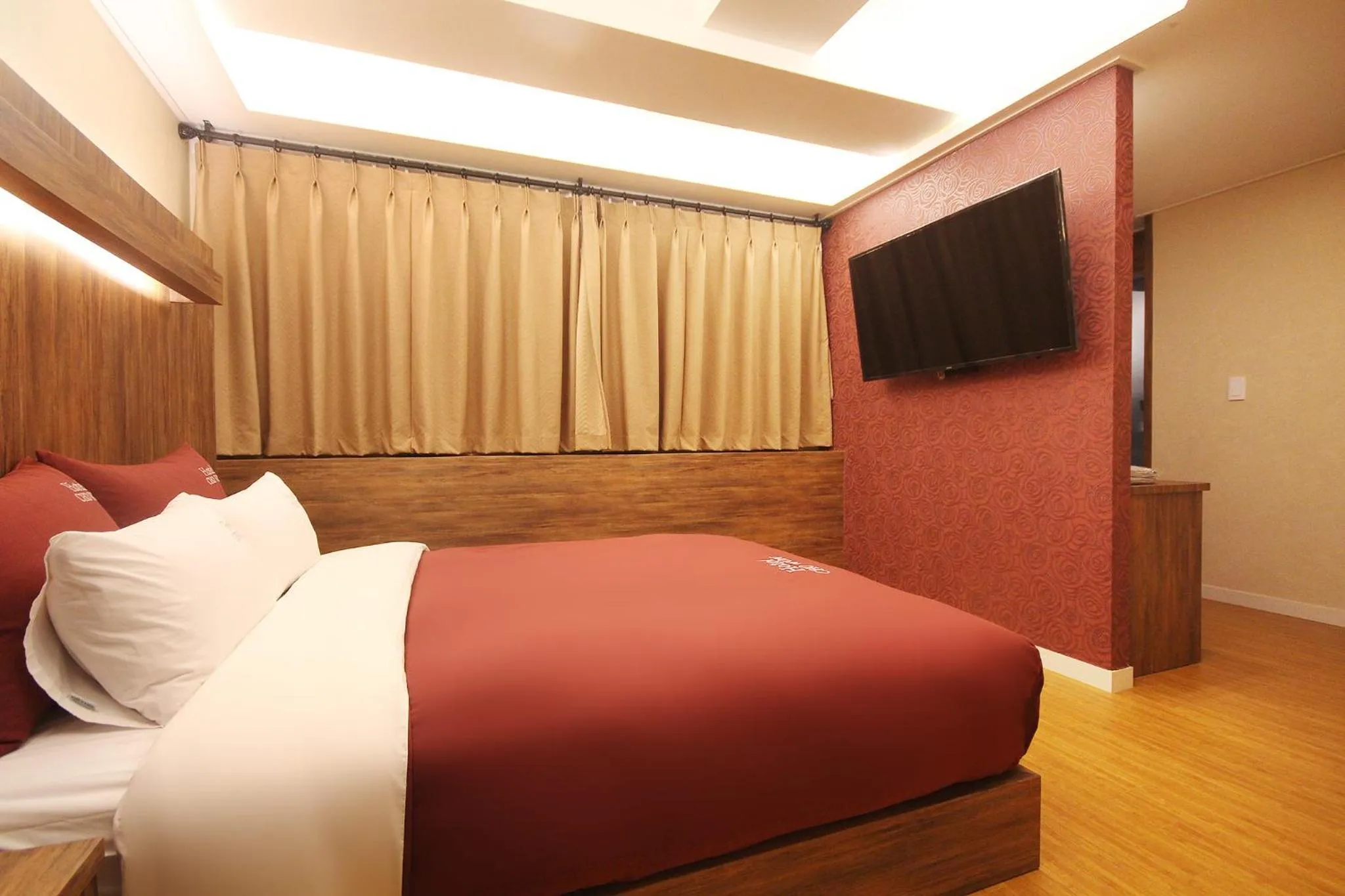 Bed in Hotel Chowon