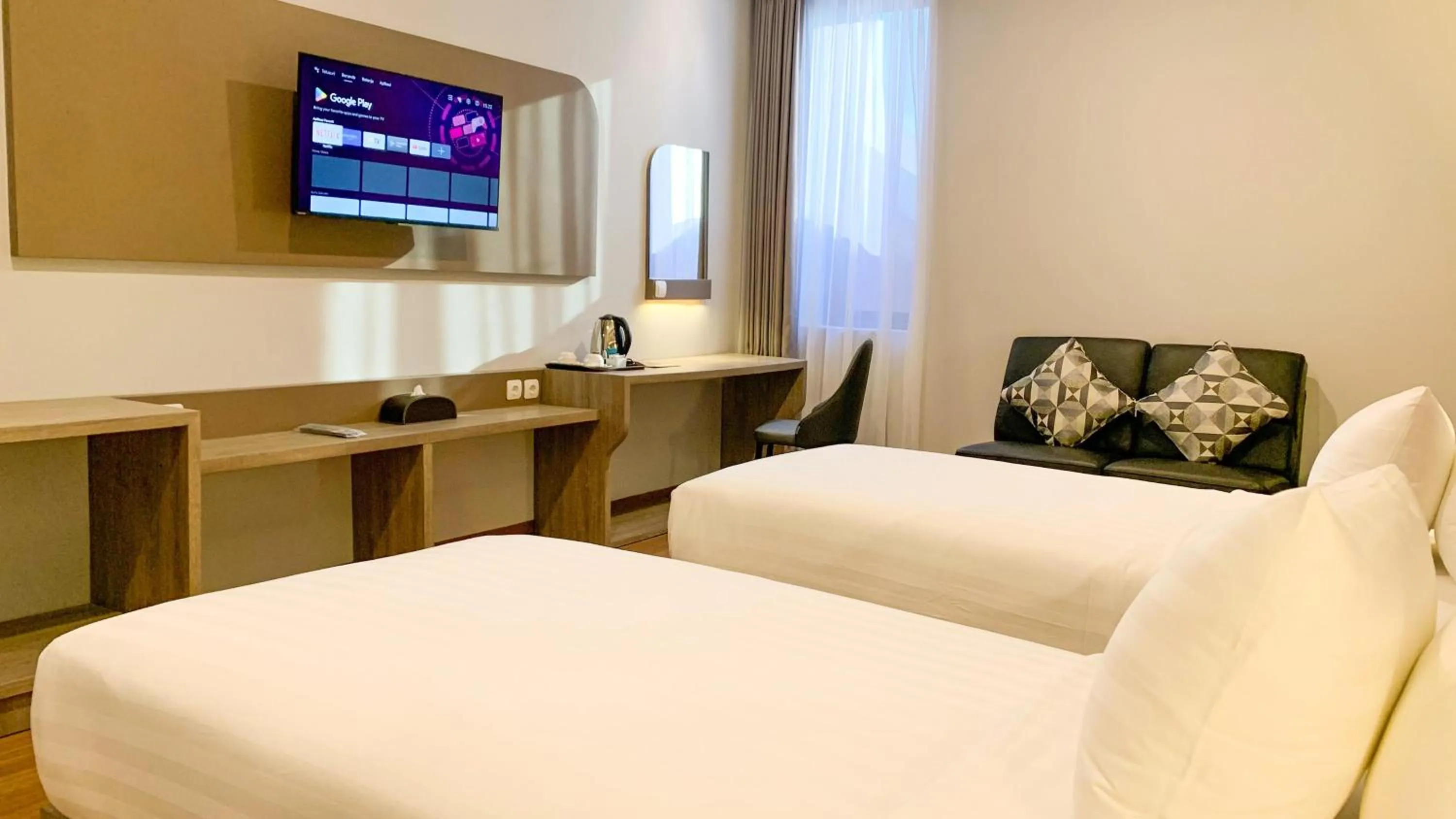 Bed in Azana Style Hotel Lovina Bali