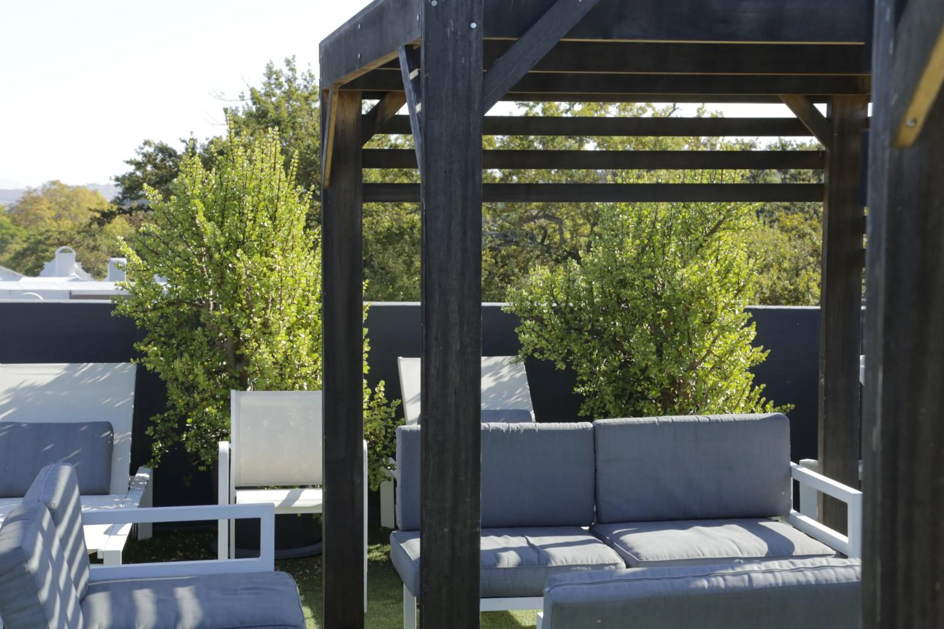 Patio in 107 Dorpstraat Boutique Hotel