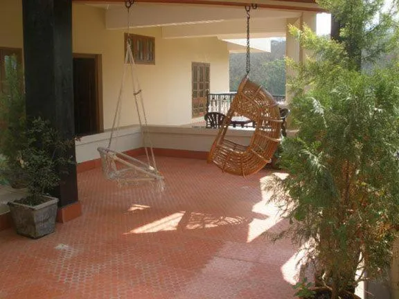 Seating area in Jungle Palace Homestay