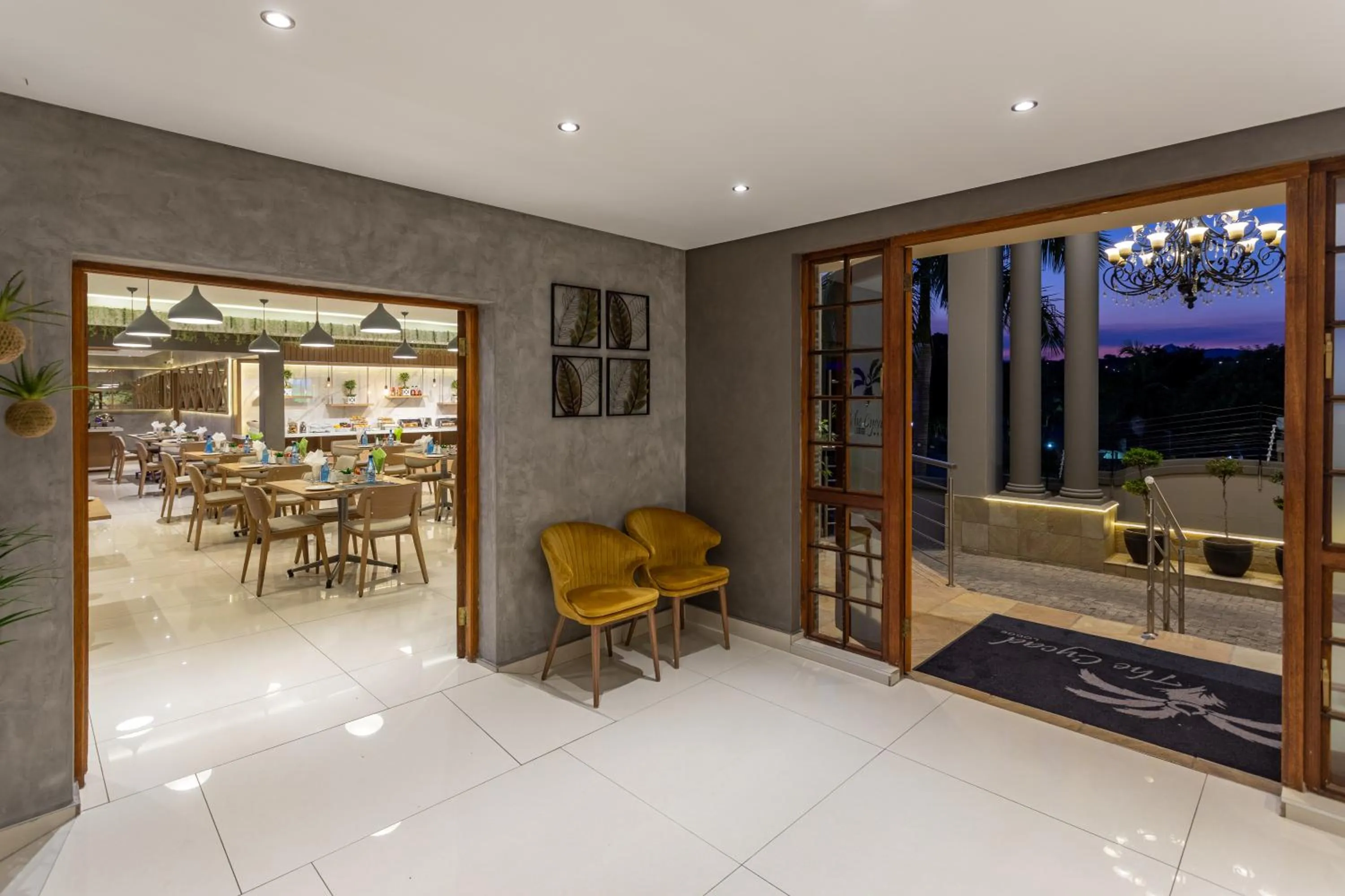 Facade/entrance in The Cycad Lodge & Chalets