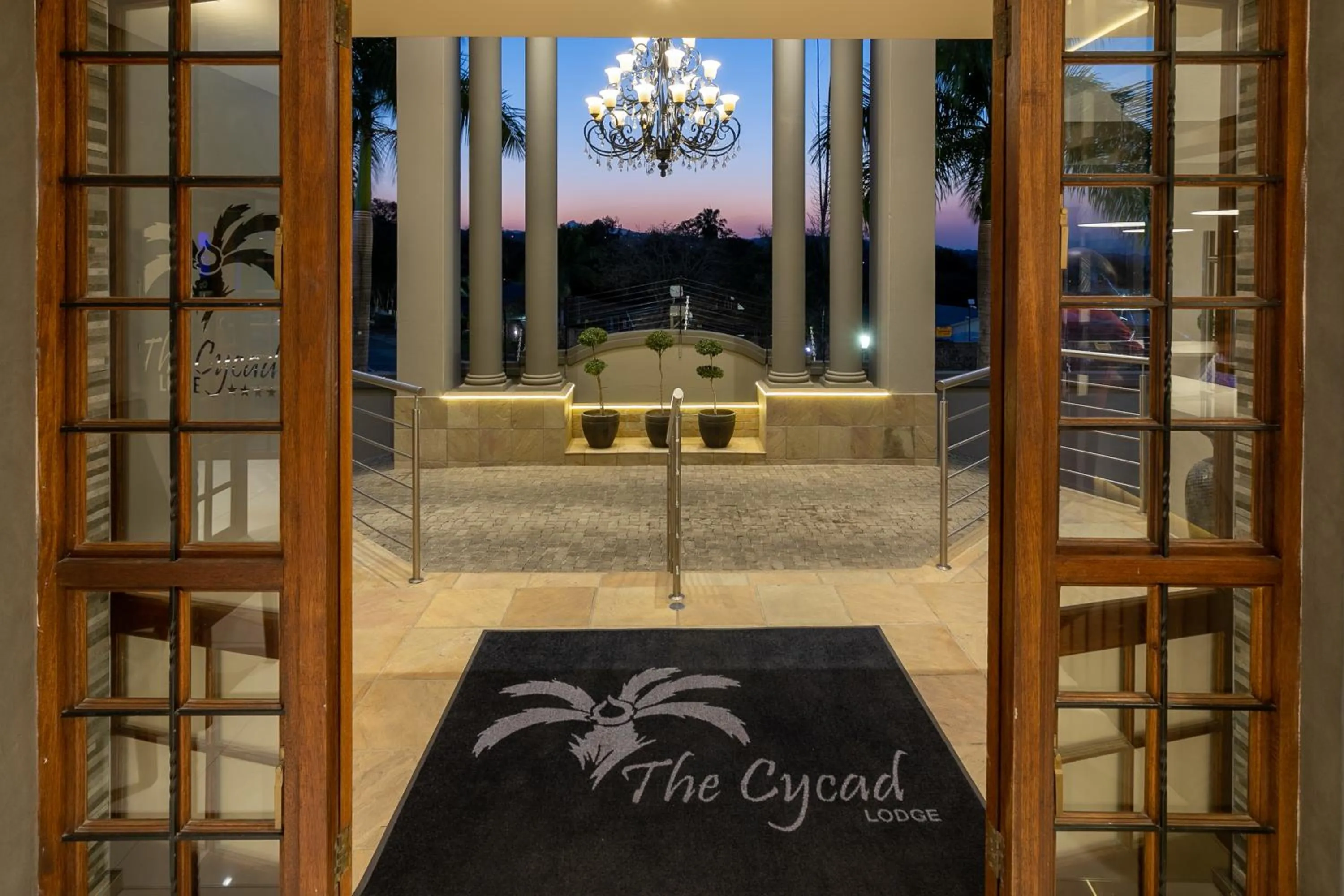 Facade/entrance in The Cycad Lodge & Chalets