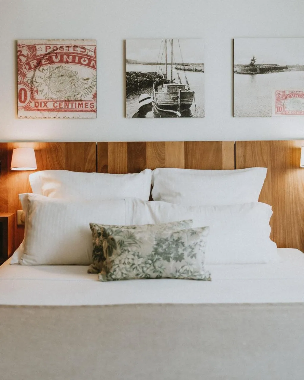 Bed in Hotel Le Saint Pierre ÎLe De La Reunion.