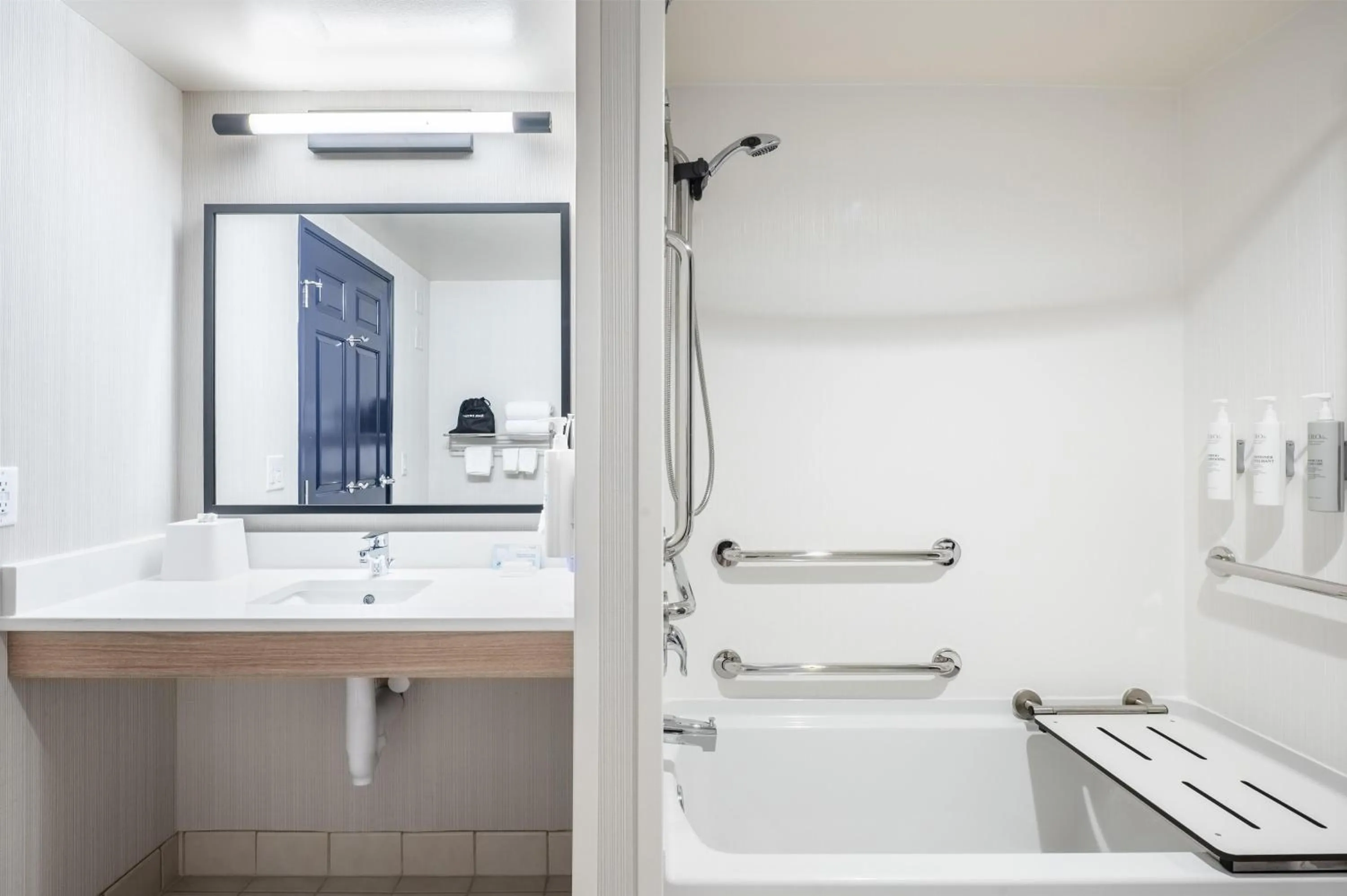 Bathroom in Spark By Hilton Madison Central