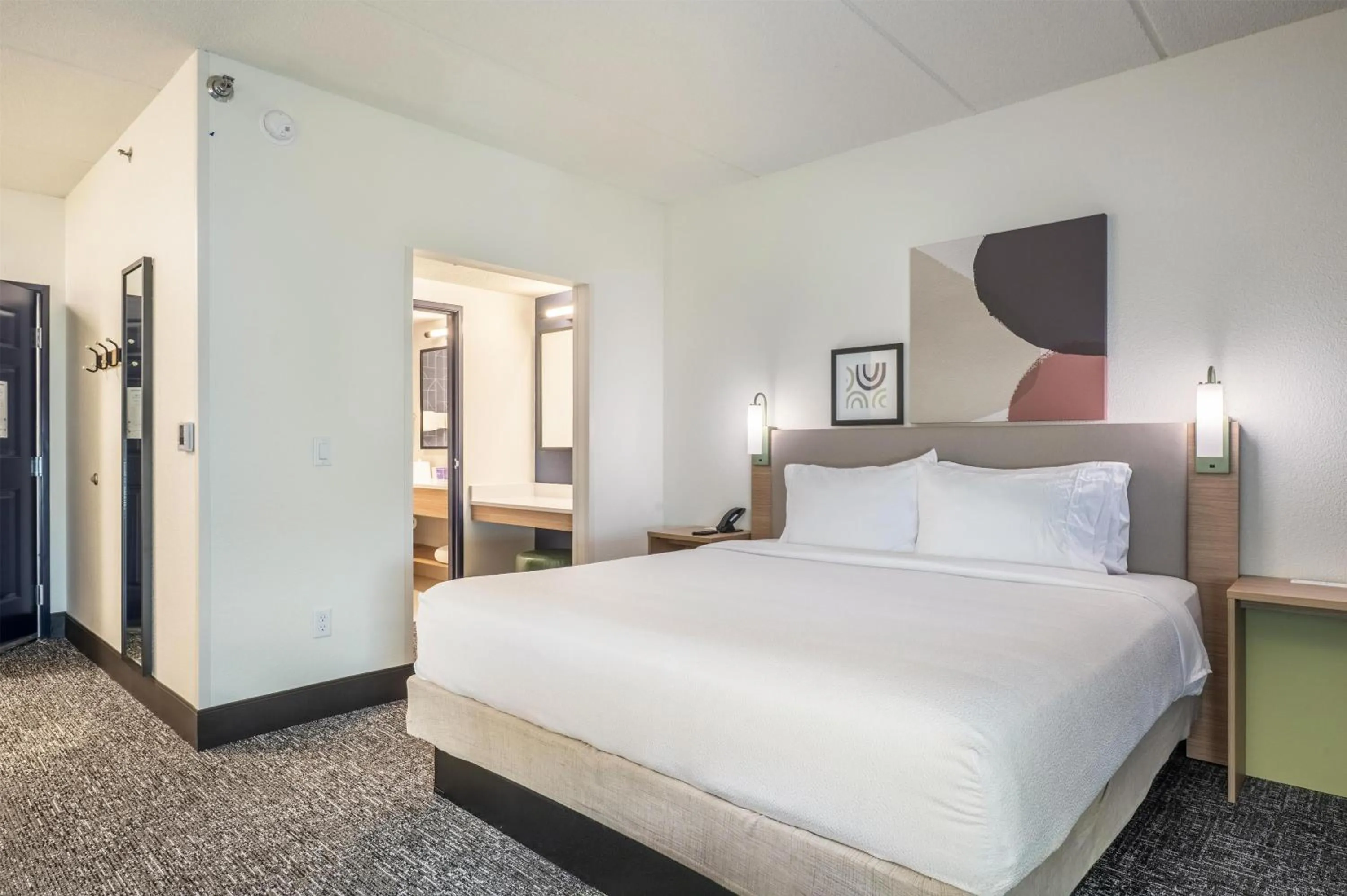 Bed in Spark By Hilton Madison Central