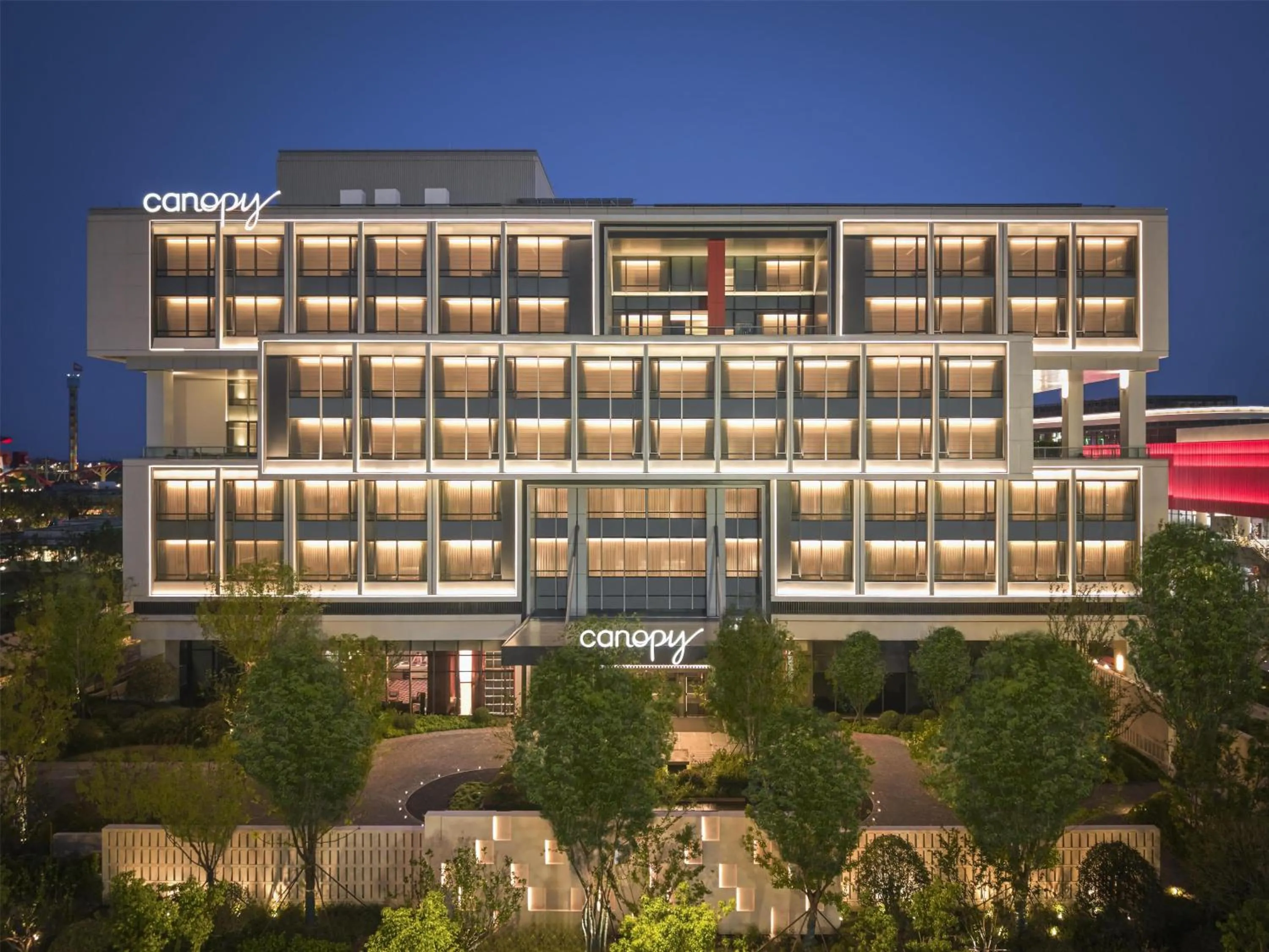 Property building in Canopy By Hilton Shanghai Belfry Plaza