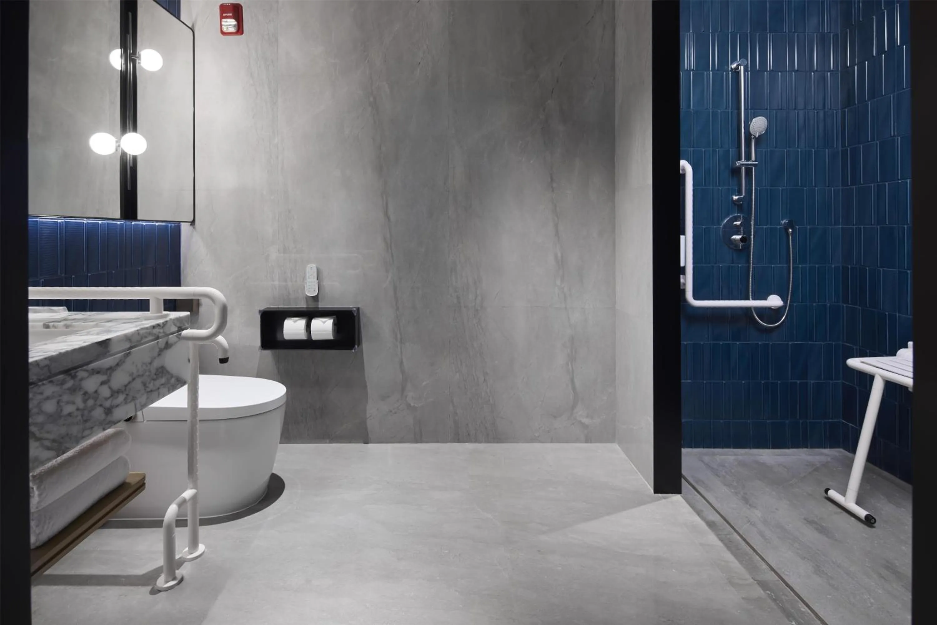 Bathroom in Canopy By Hilton Shanghai Belfry Plaza