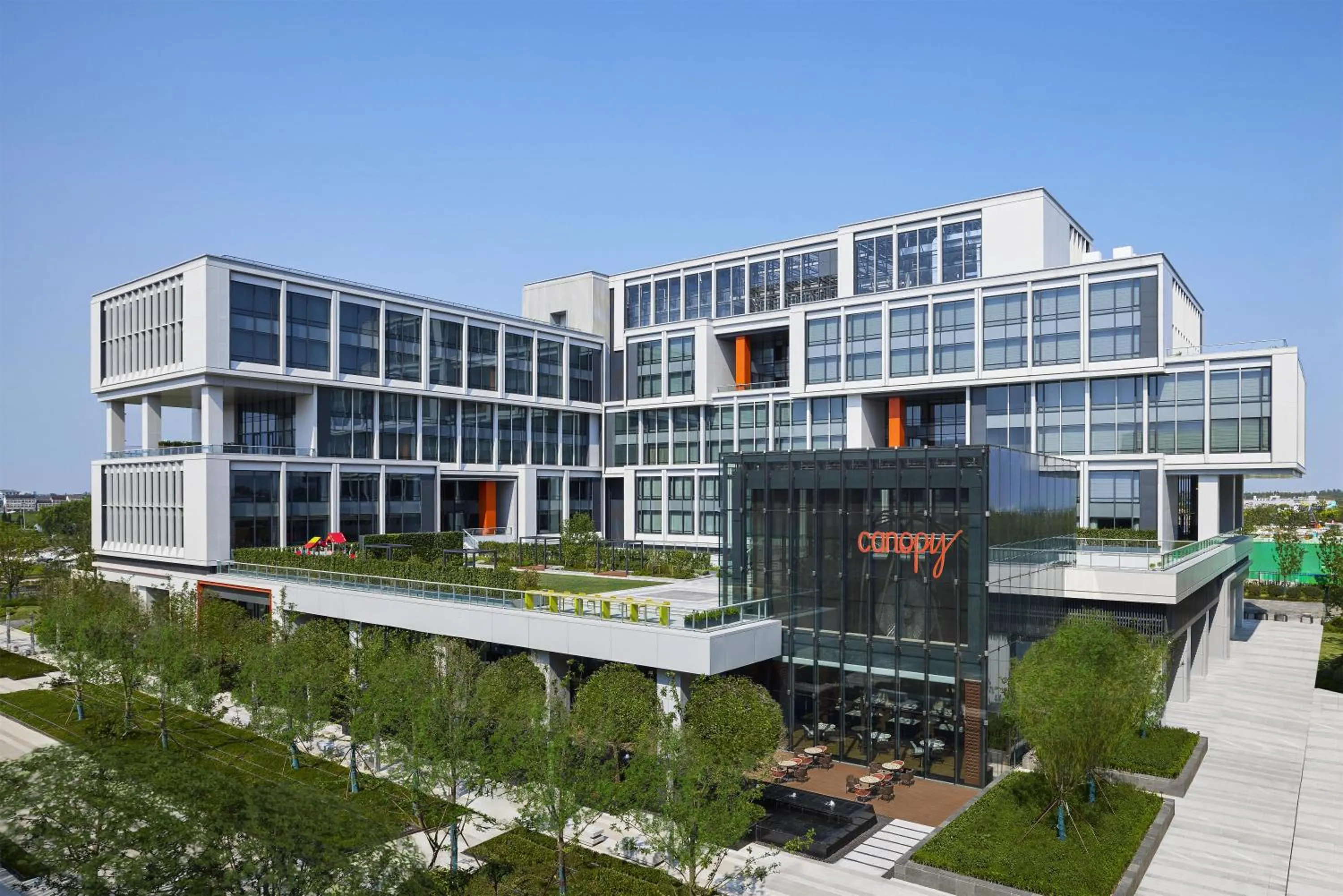 Property building in Canopy By Hilton Shanghai Belfry Plaza