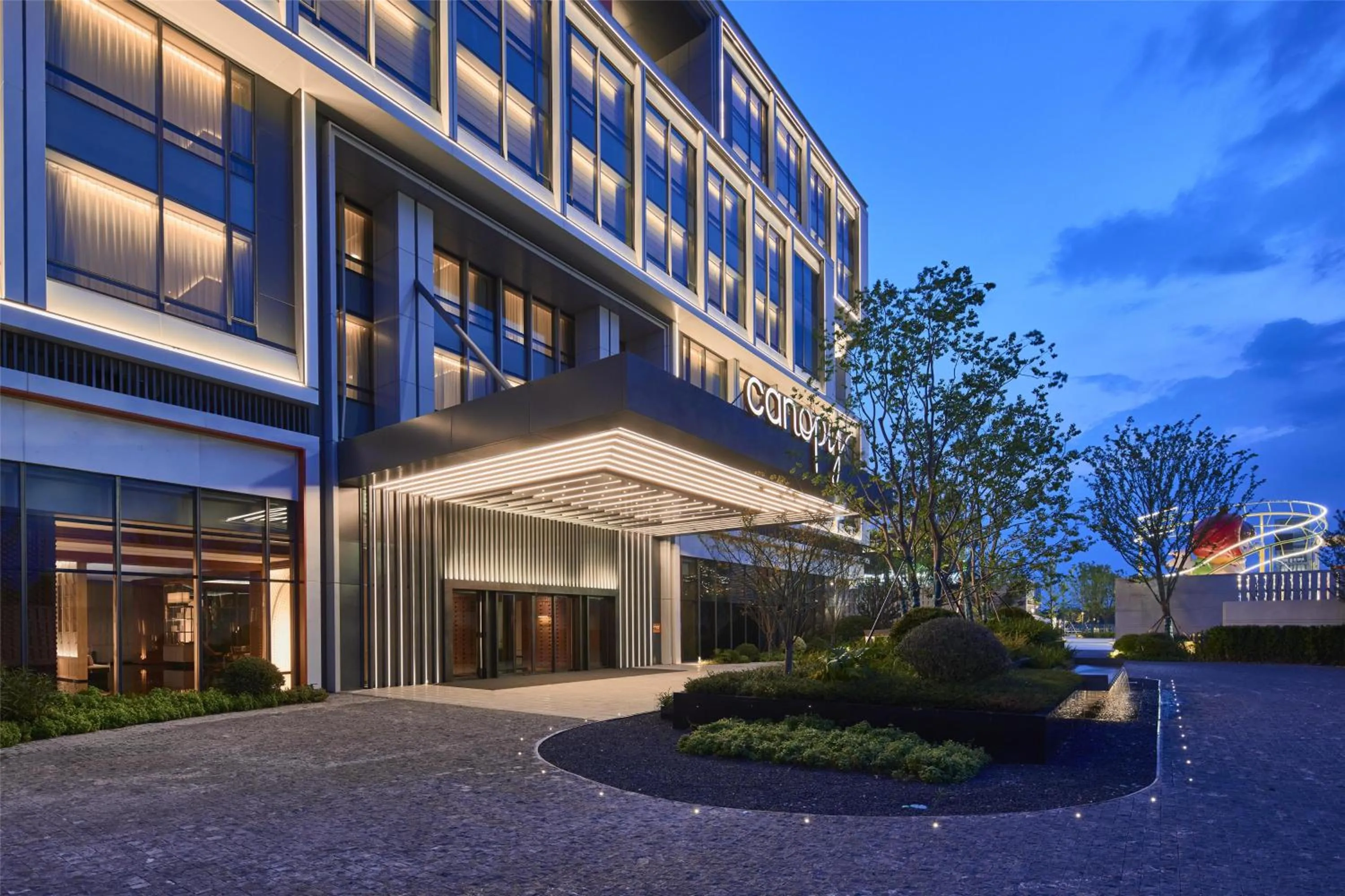 Property building in Canopy By Hilton Shanghai Belfry Plaza