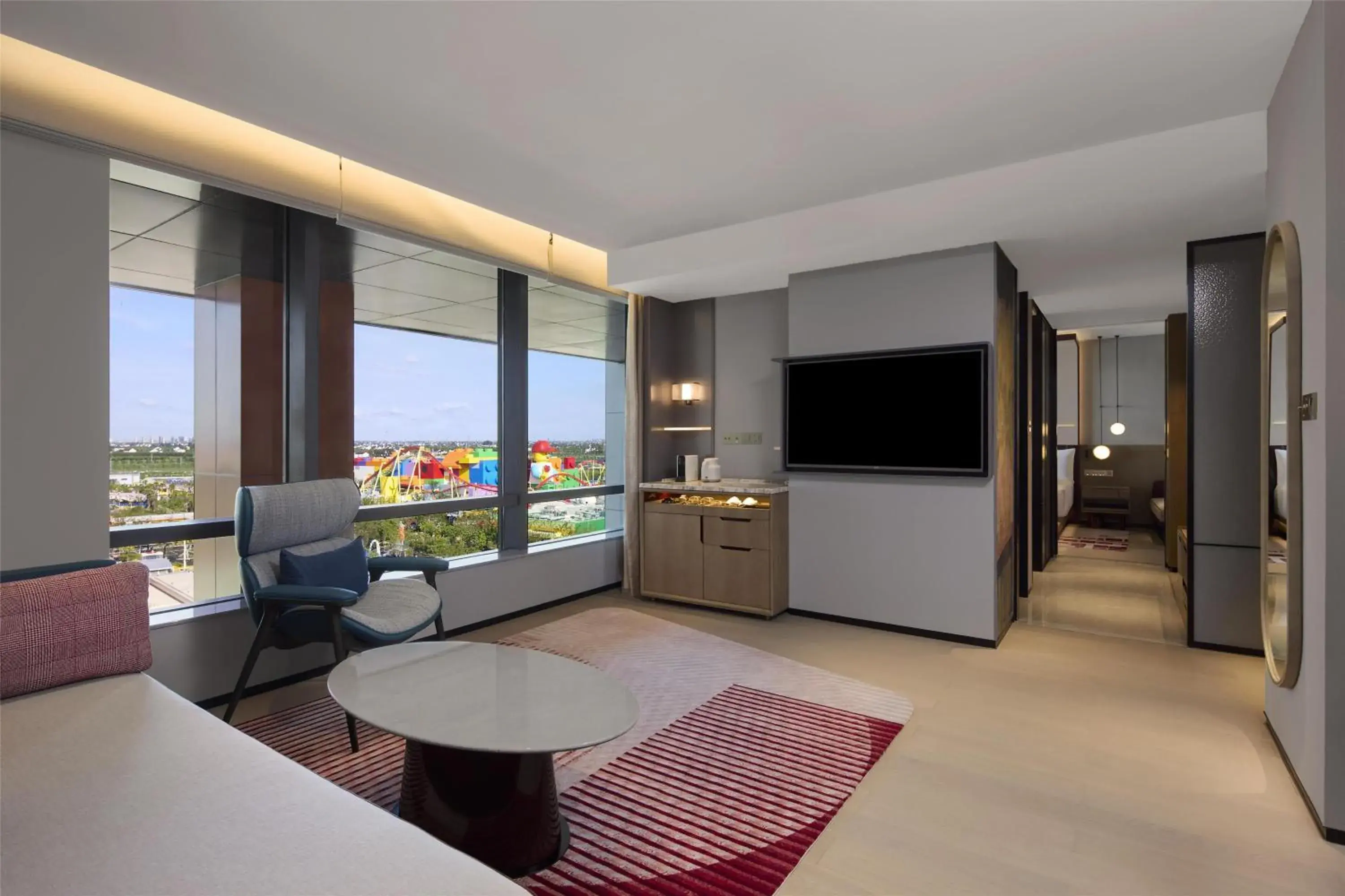 King Suite with Sofa Bed in Canopy By Hilton Shanghai Belfry Plaza King Suite with Sofa Bed in Canopy By Hilton Shanghai Belfry Plaza