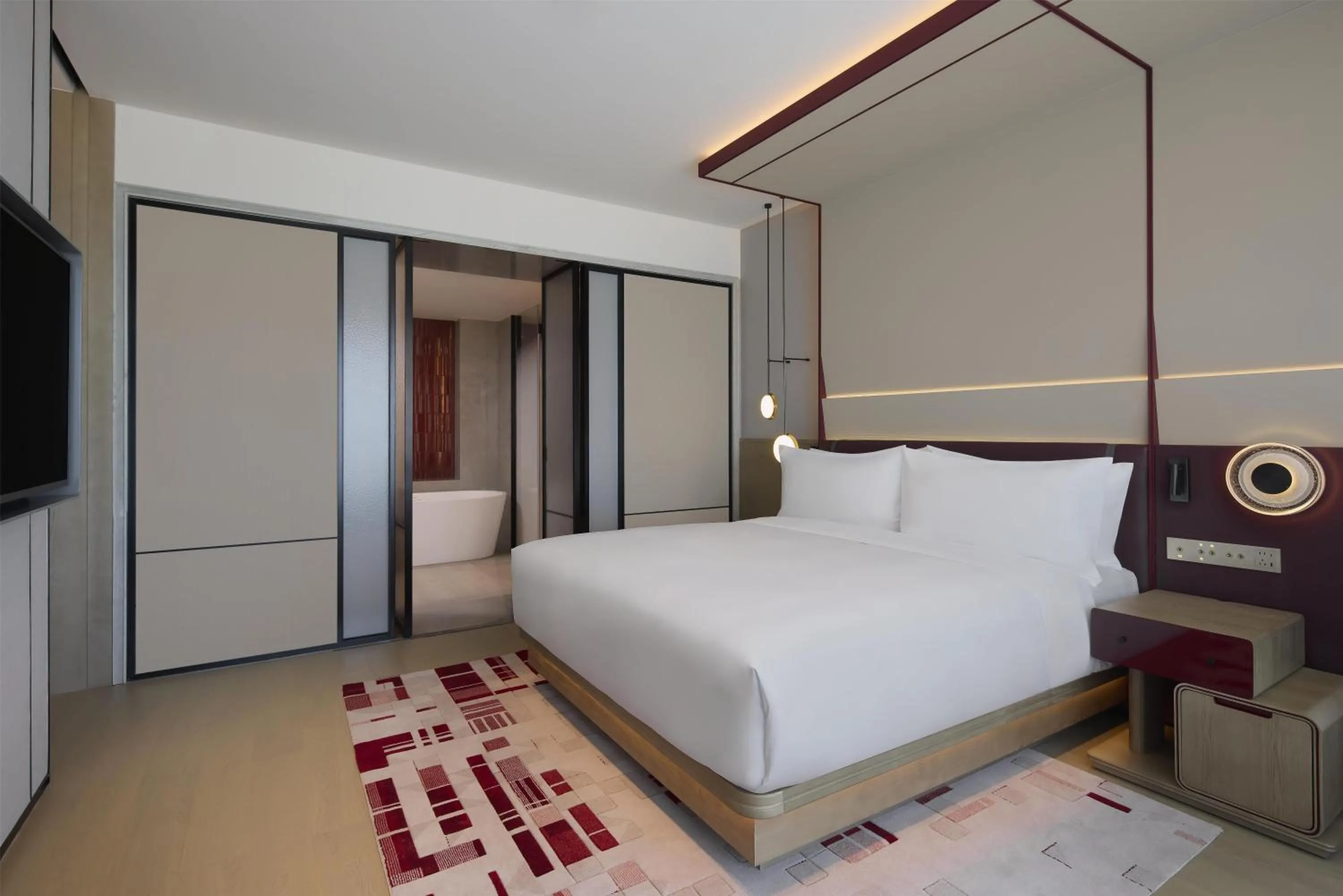 Bed in Canopy By Hilton Shanghai Belfry Plaza