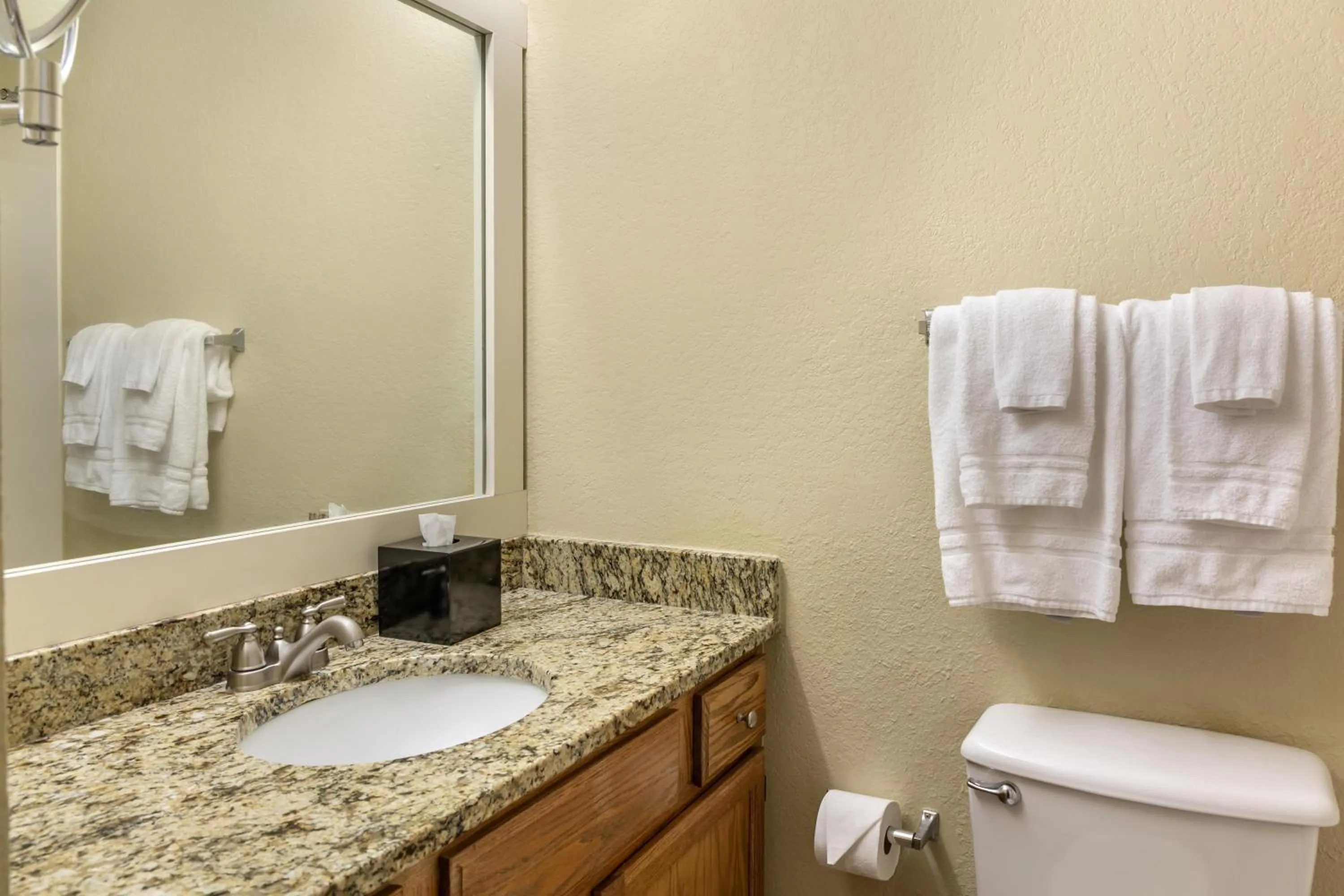Bathroom in Hilton Vacation Club Laurel Crest Pigeon Forge