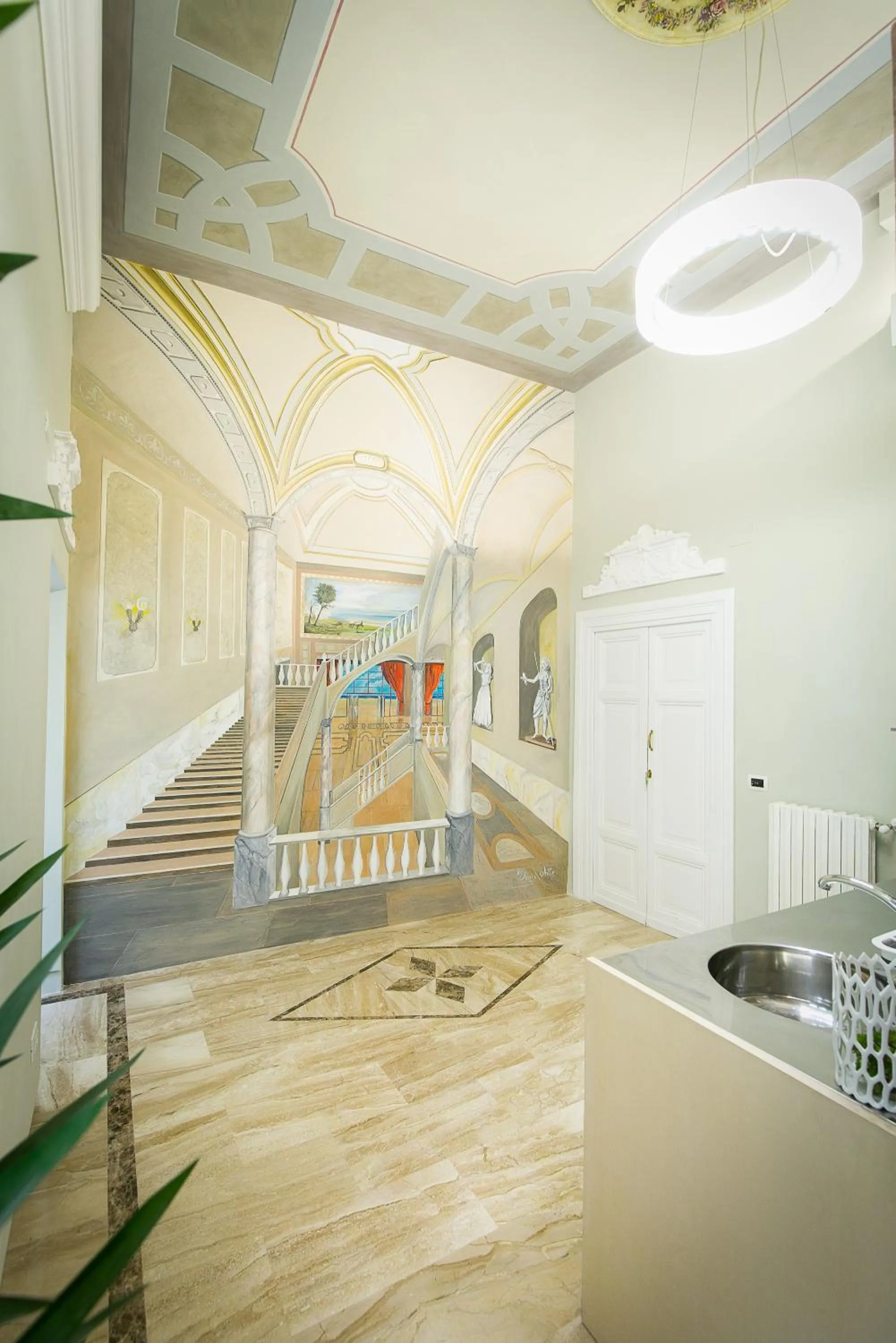 Decorative detail in Nerva Accommodation Cavour