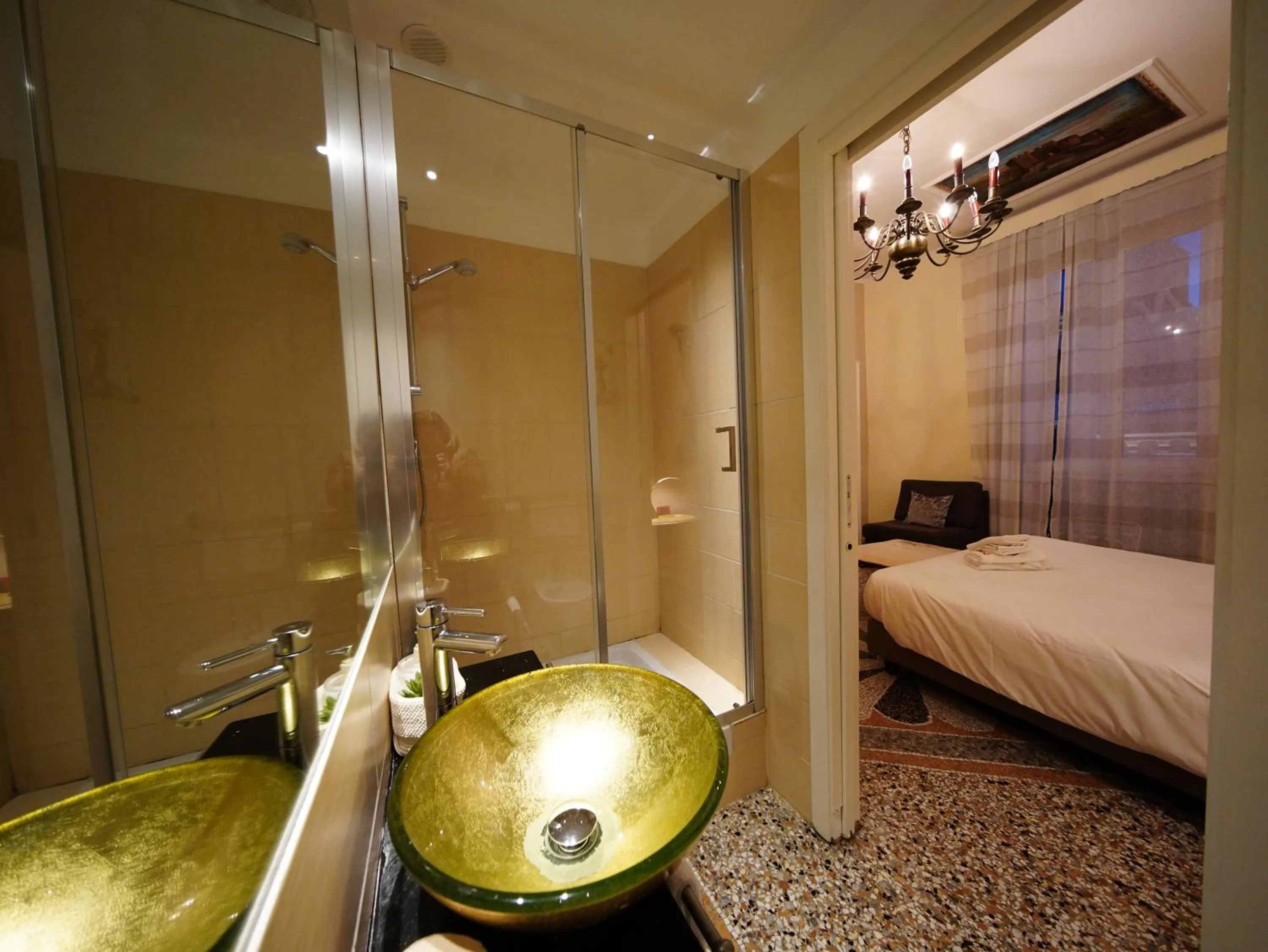 Bed in Nerva Accommodation Cavour