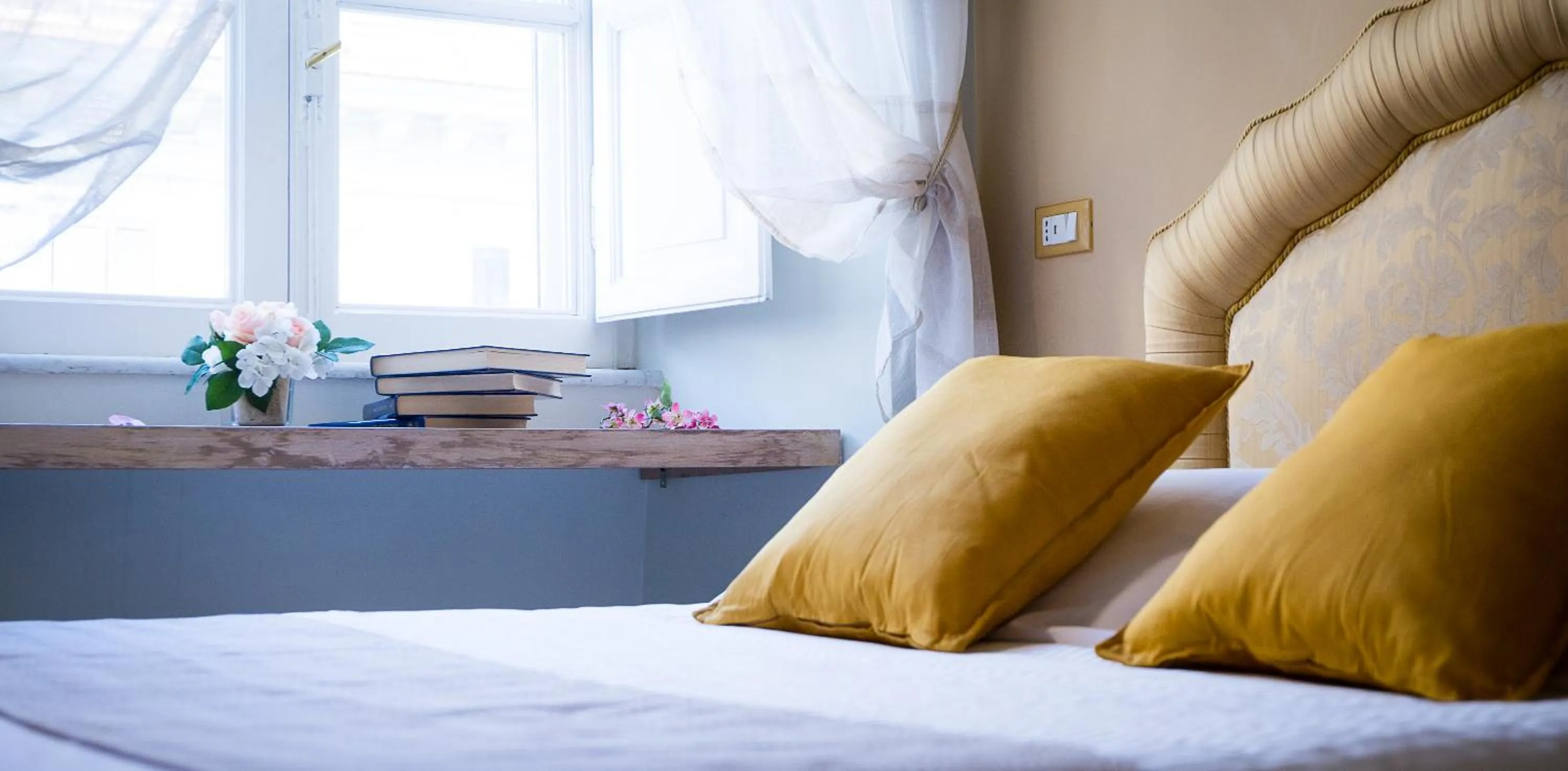 Bed in Nerva Accommodation Cavour