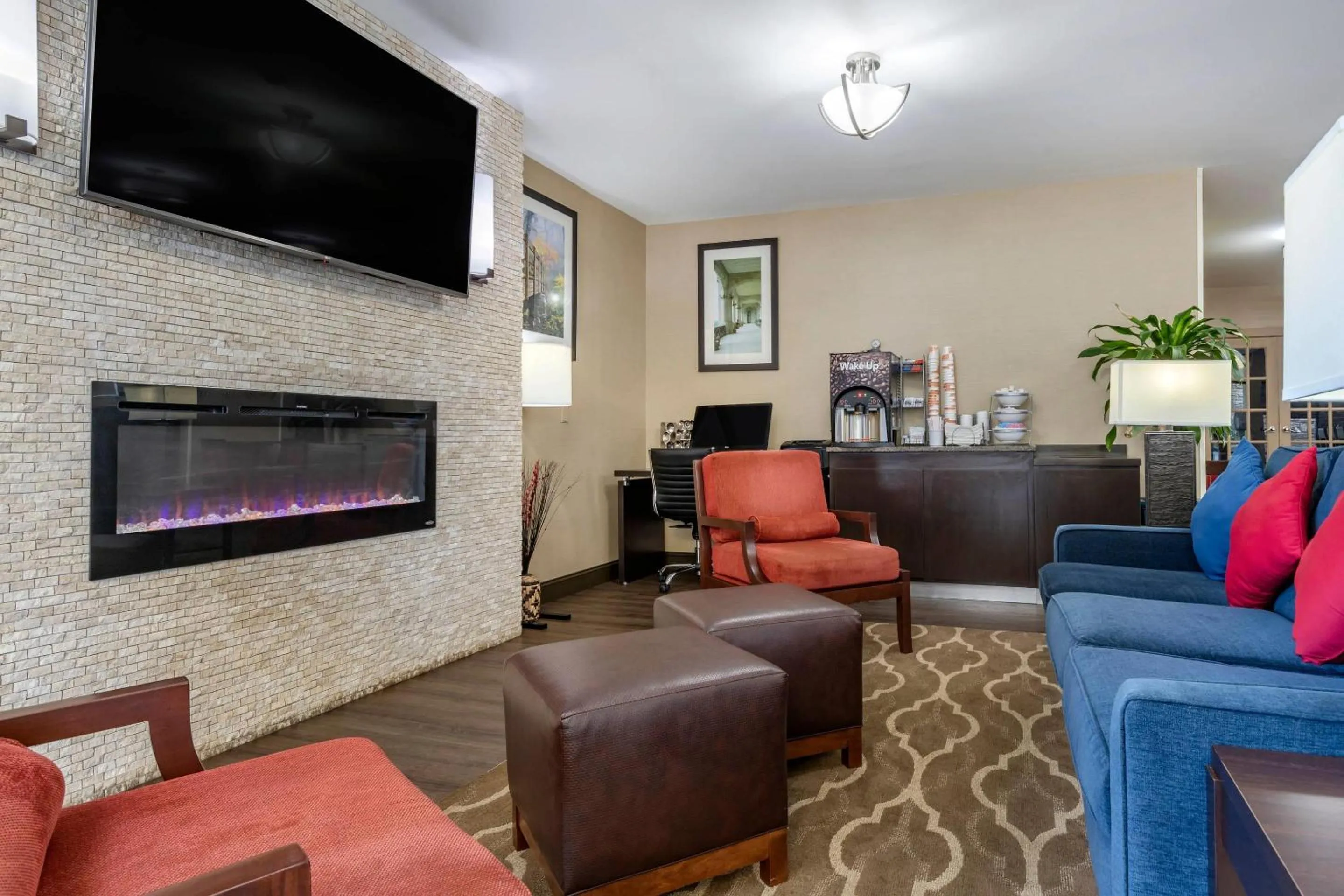 Lobby or reception in Comfort Inn Shelby