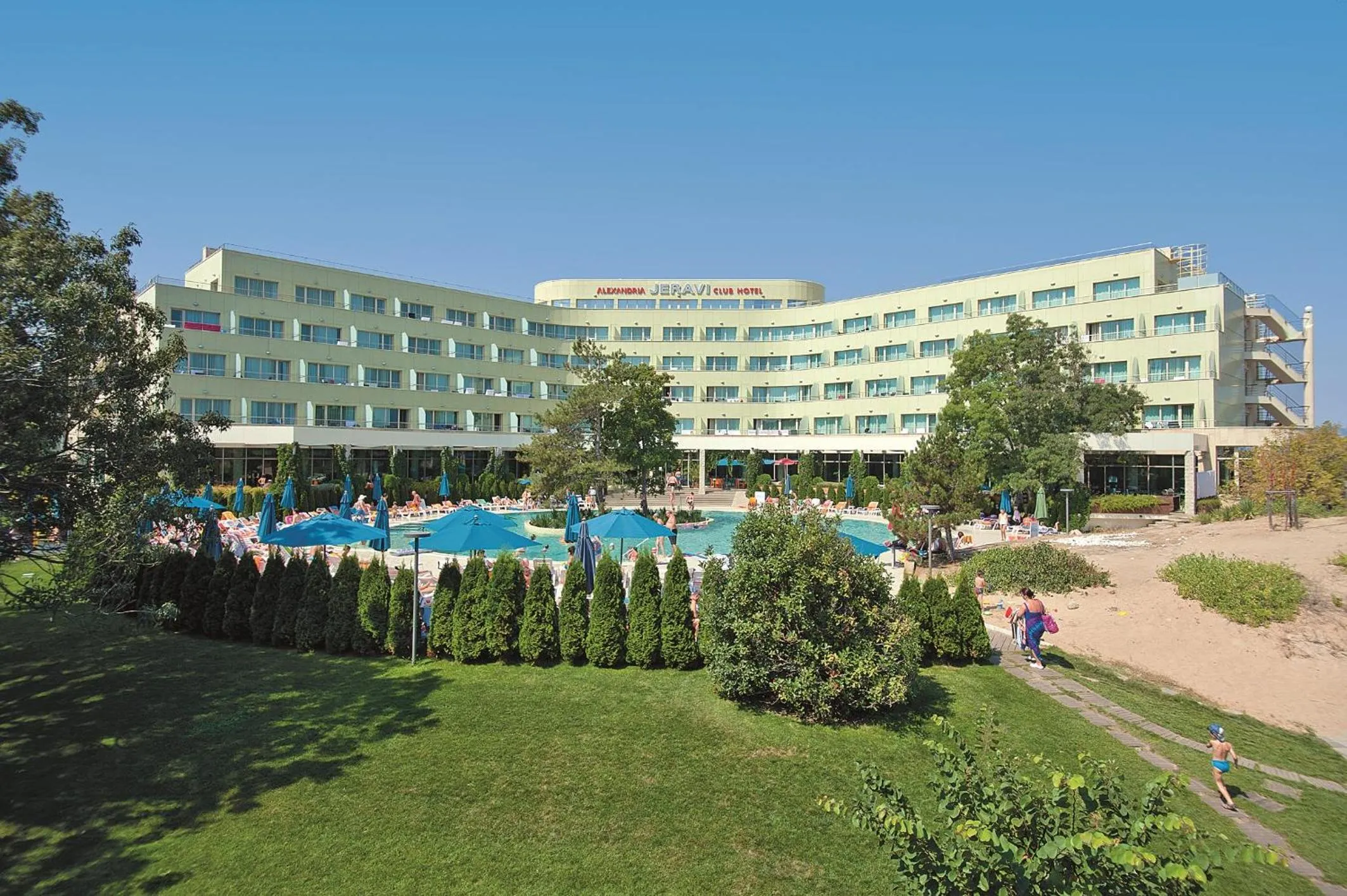 Property building in Jeravi Club Hotel - All Inclusive