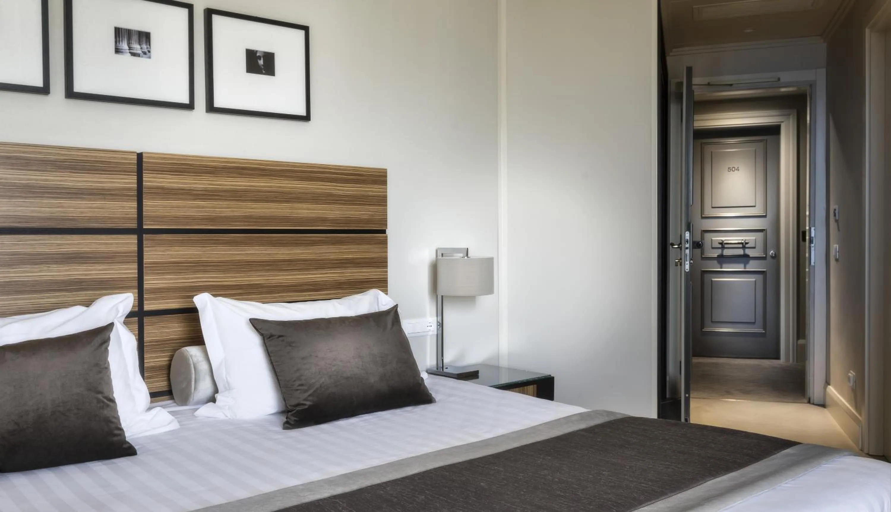 Bed in Hotel Ambasciatori