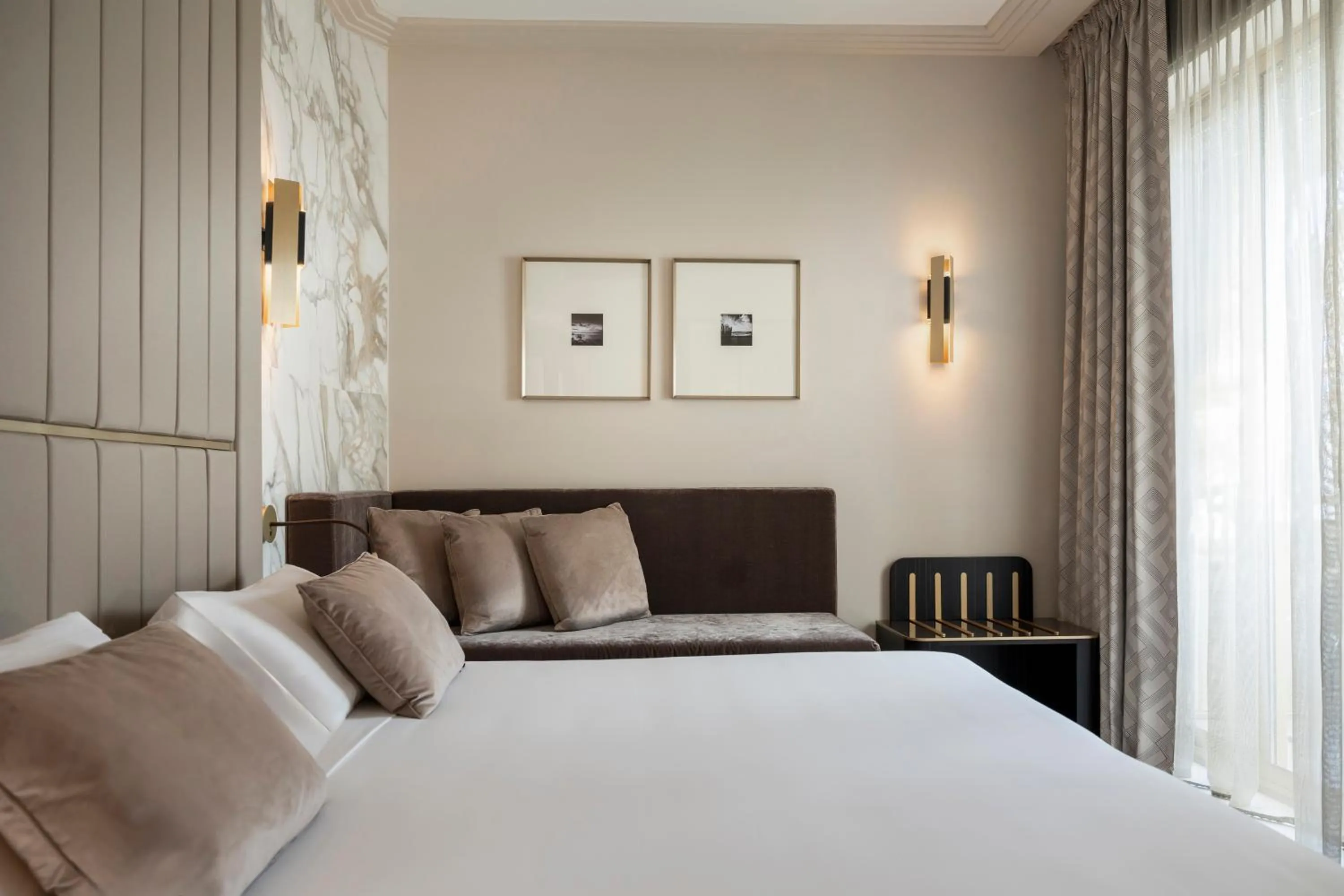 Bedroom, Bed in Hotel Ambasciatori