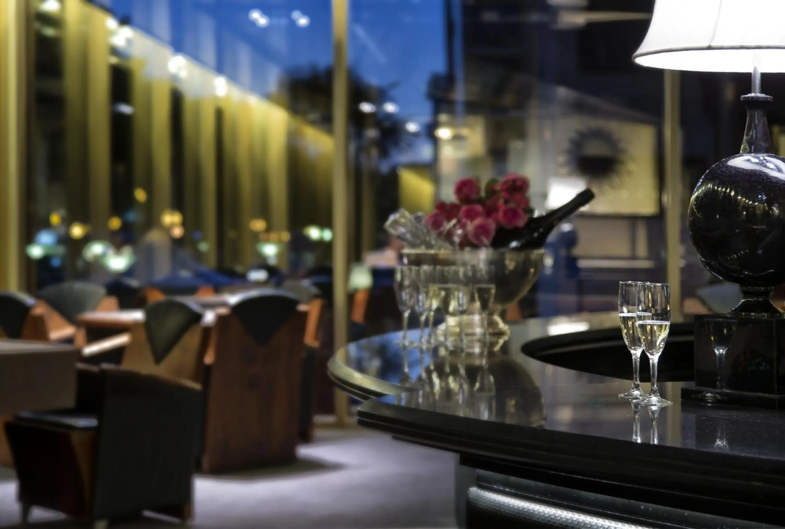 Lounge or bar in Hotel Ambasciatori