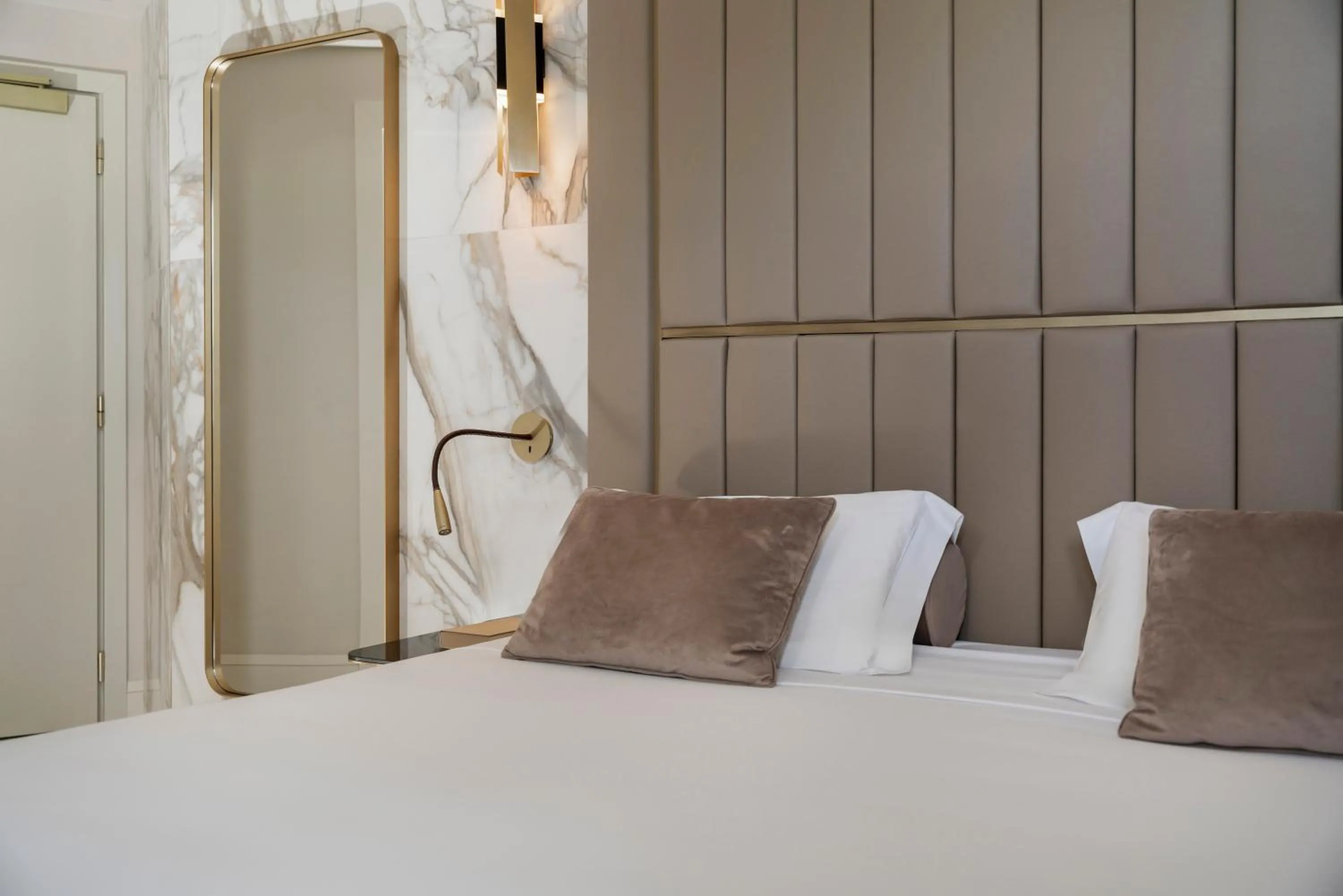 Bed in Hotel Ambasciatori