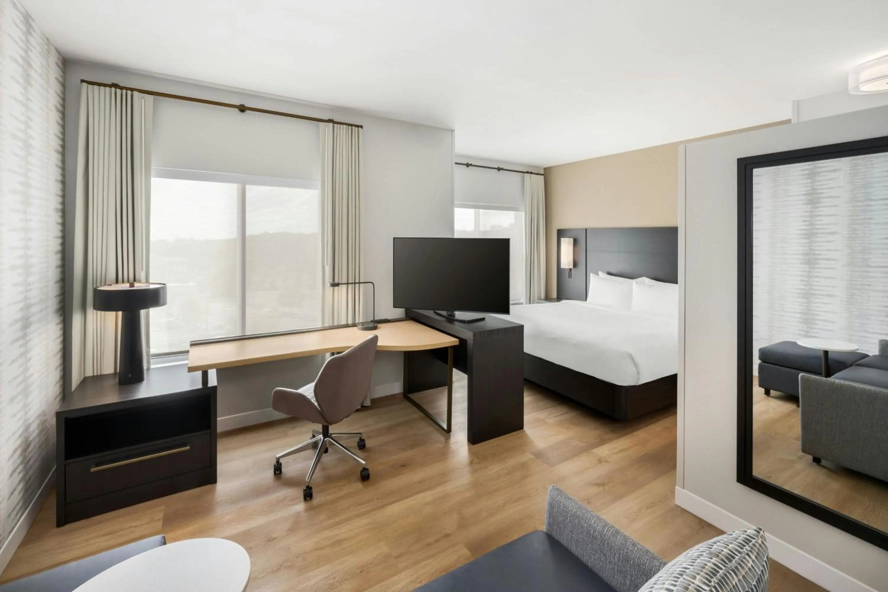 Bedroom, Bed in Residence Inn by Marriott Atlanta Peachtree City