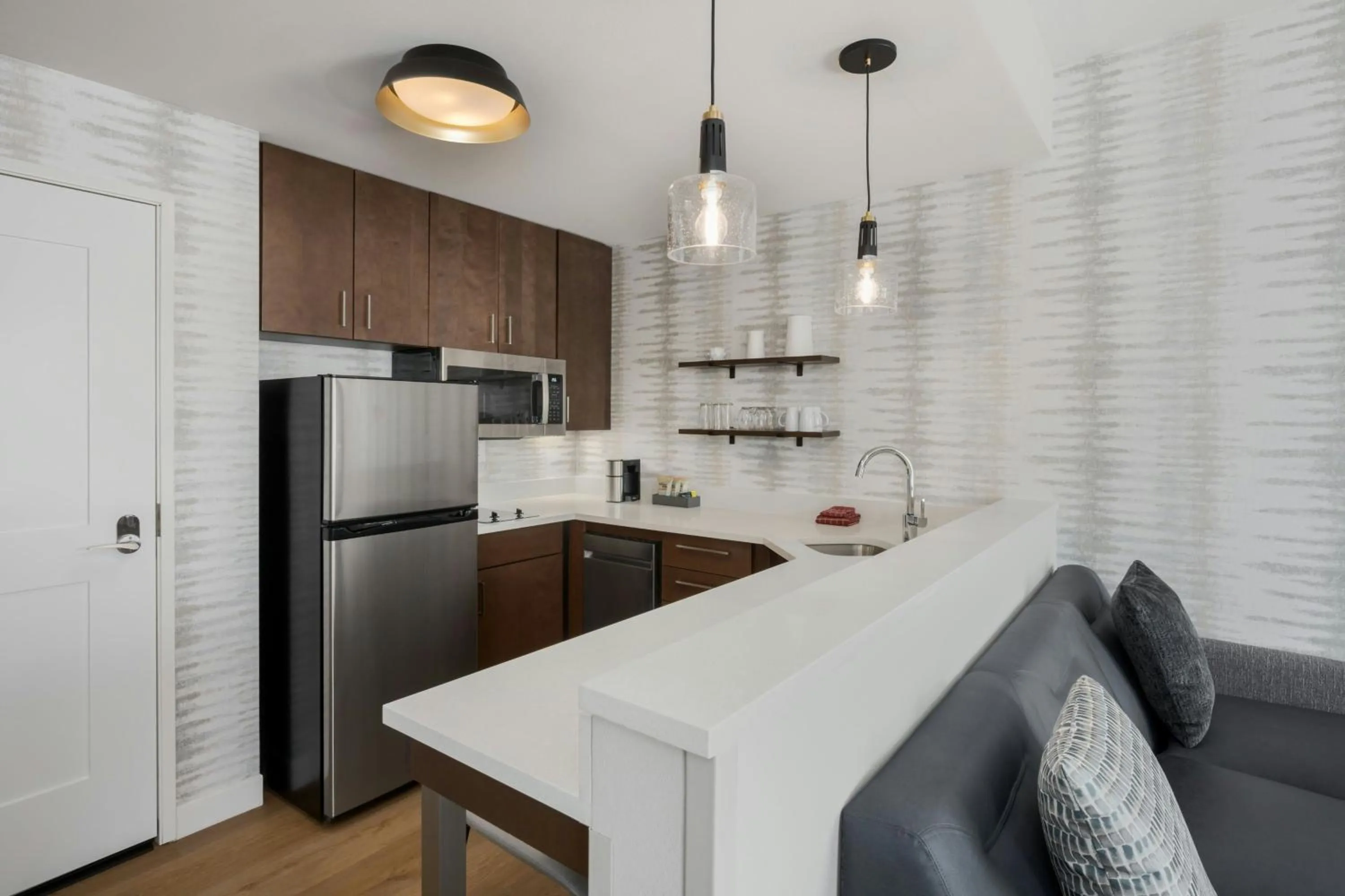 Kitchen or kitchenette in Residence Inn by Marriott Atlanta Peachtree City