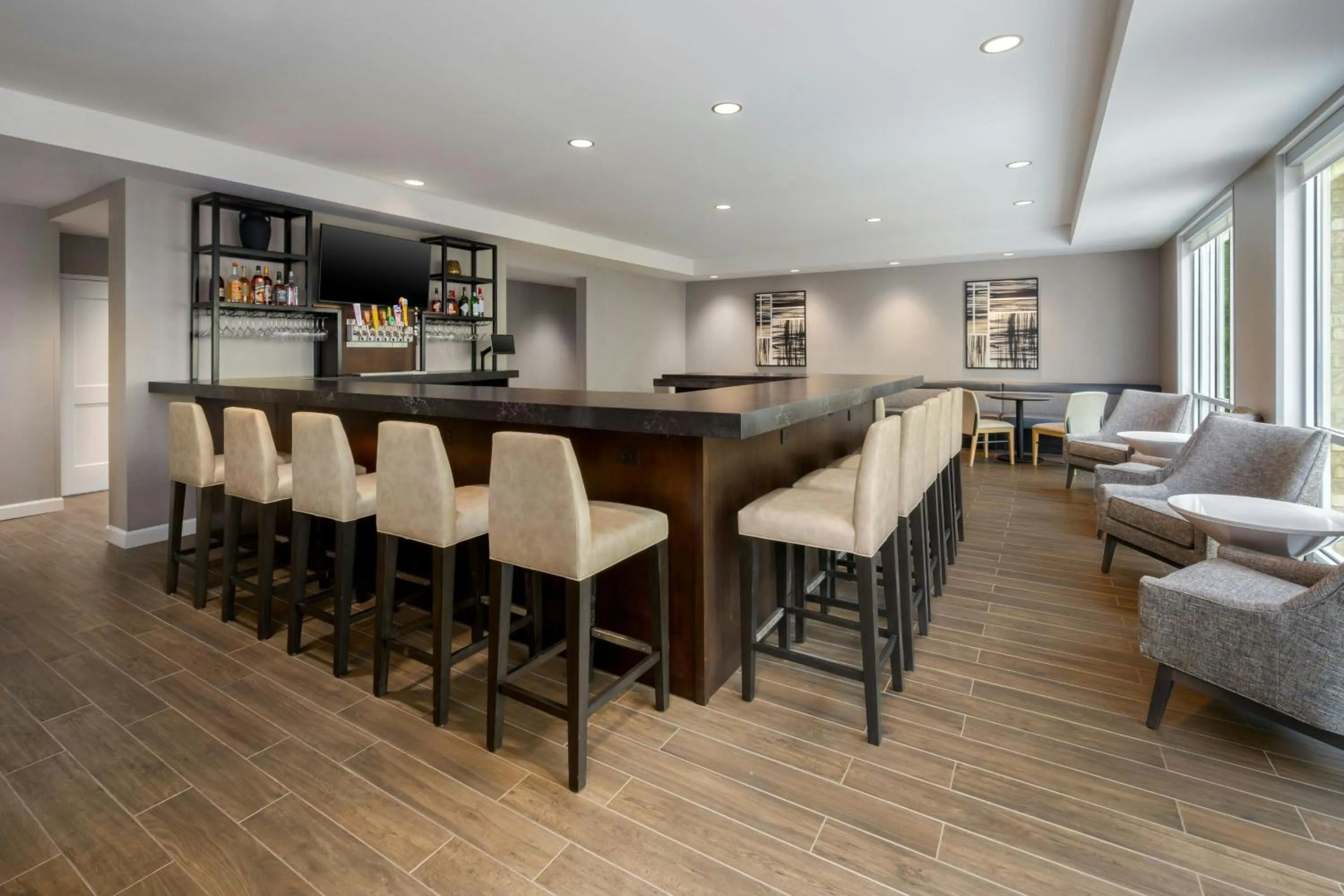 Lounge or bar in Residence Inn by Marriott Atlanta Peachtree City