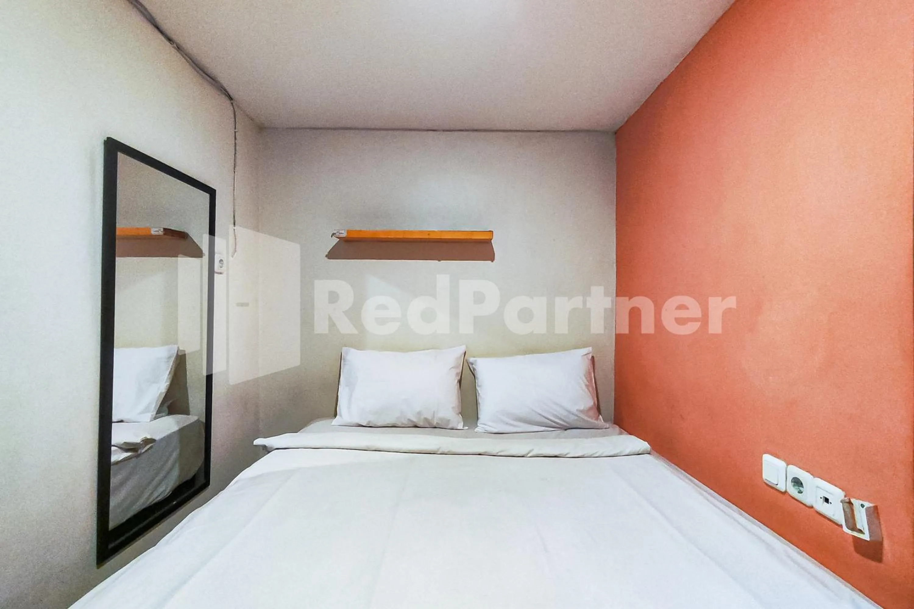 Bedroom, Bed in Audah Guesthouse Syariah RedPartner