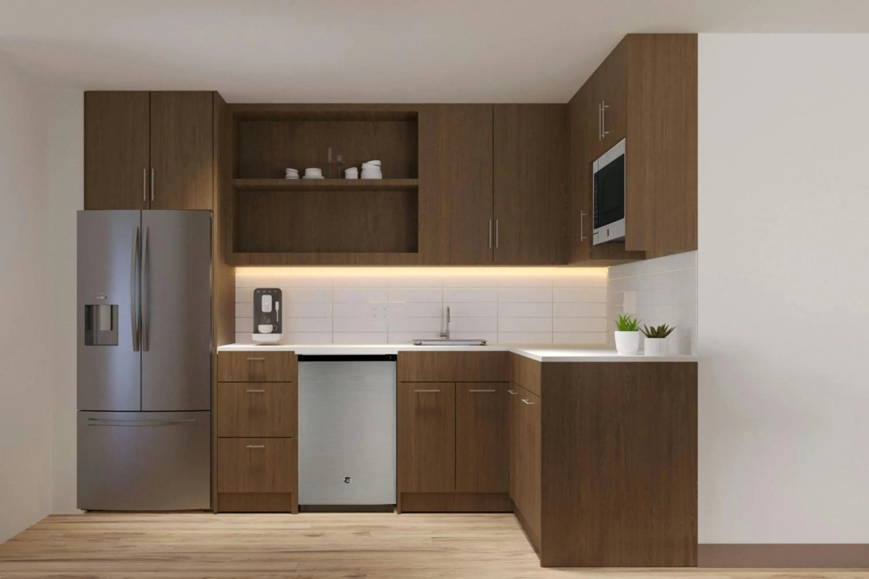 Kitchen or kitchenette in Element Opelika Auburn