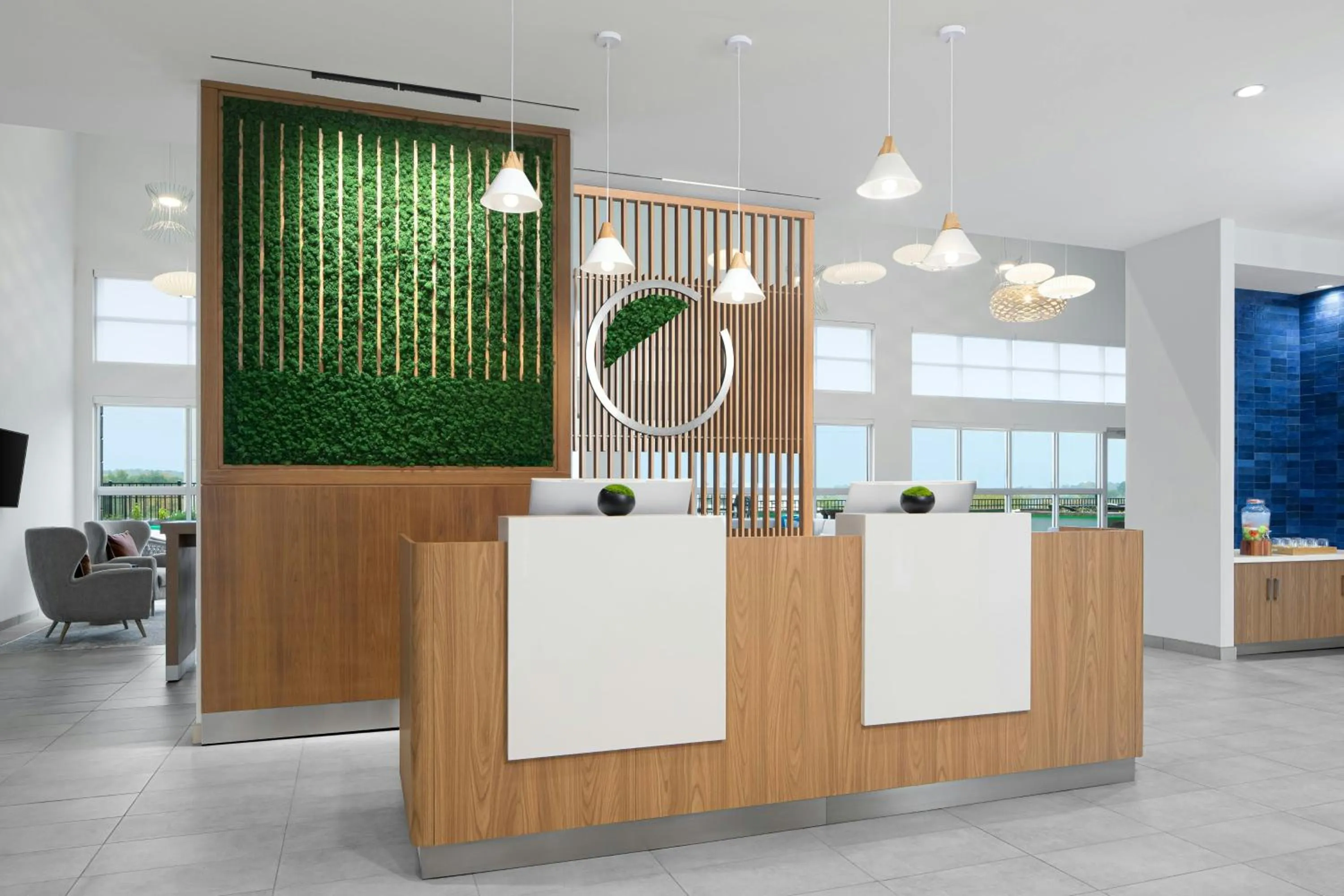 Lobby or reception in Element Opelika Auburn