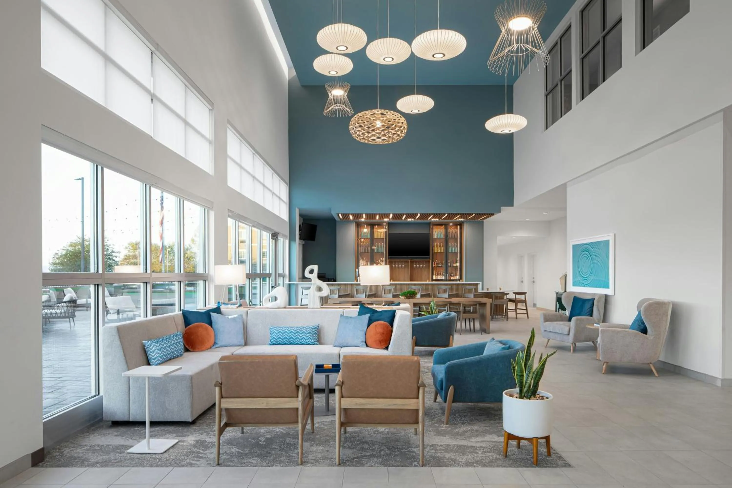 Lobby or reception in Element Opelika Auburn